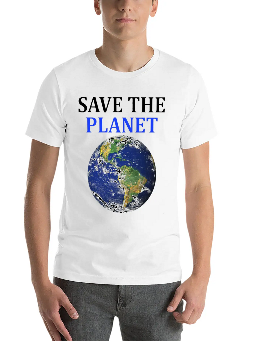 Save The Planet Eat The Babies Climate Change Basic Graphic T-Shirt – Daily Comfort In Soft Cotton