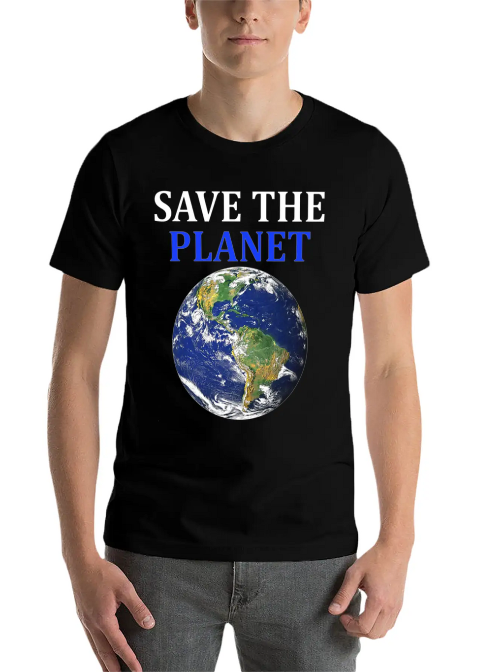 Save The Planet Eat The Babies Climate Change Basic Graphic T-Shirt – Daily Comfort In Soft Cotton