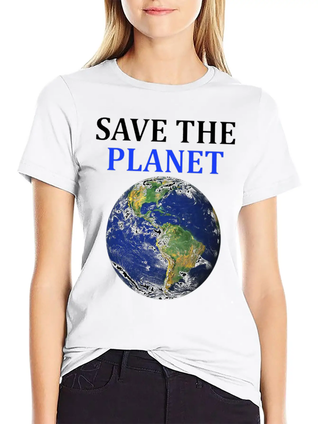 Save The Planet Eat The Babies Climate Change Basic Graphic T-Shirt – Daily Comfort In Soft Cotton