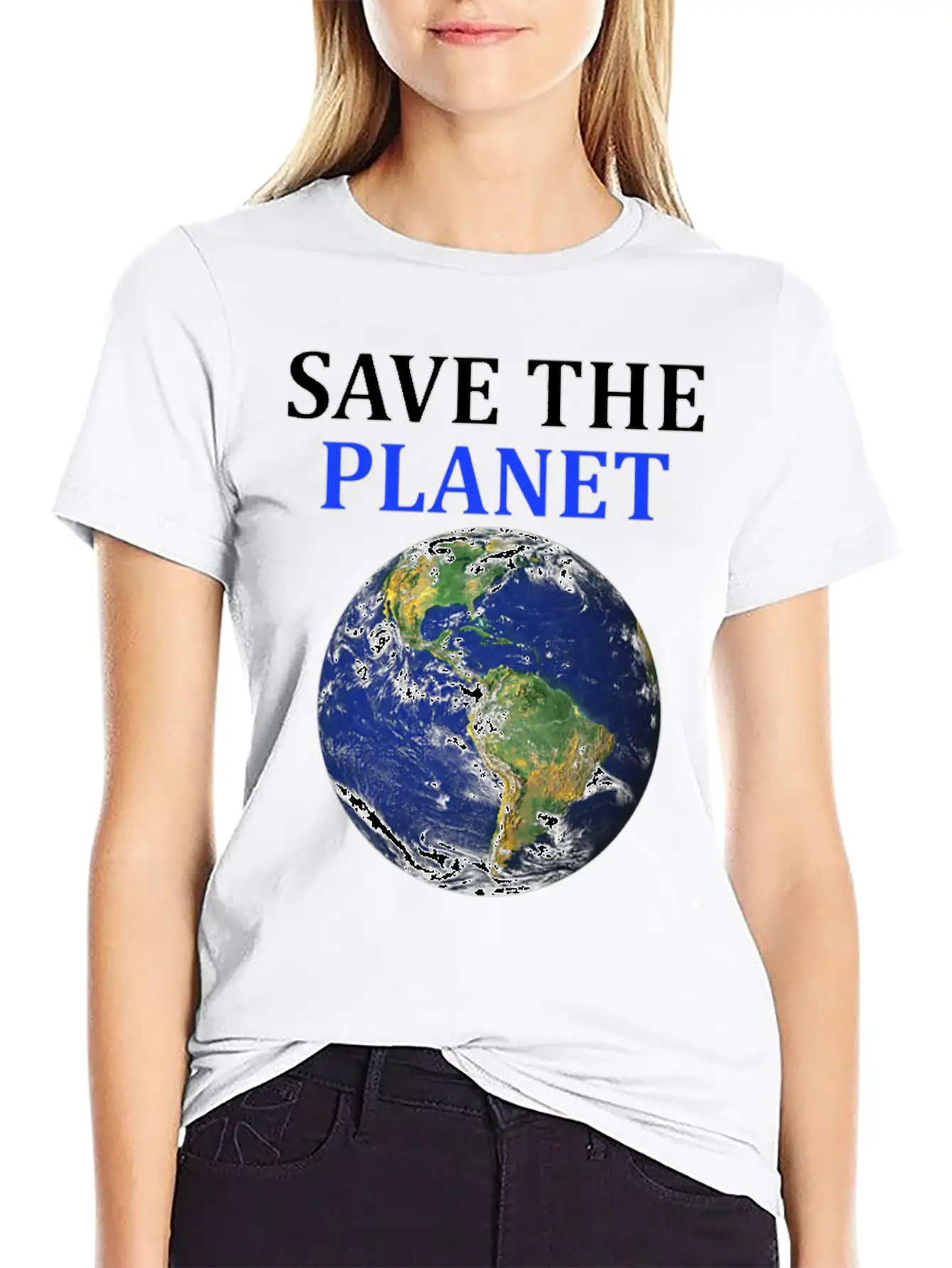Save The Planet Eat The Babies Climate Change Basic Graphic T-Shirt – Daily Comfort In Soft Cotton