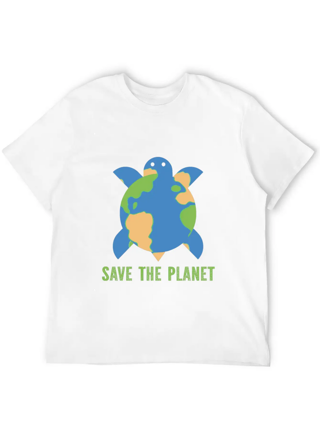 Save The Planet Unisex Casual T-Shirt – Clean Design For Daily Comfort