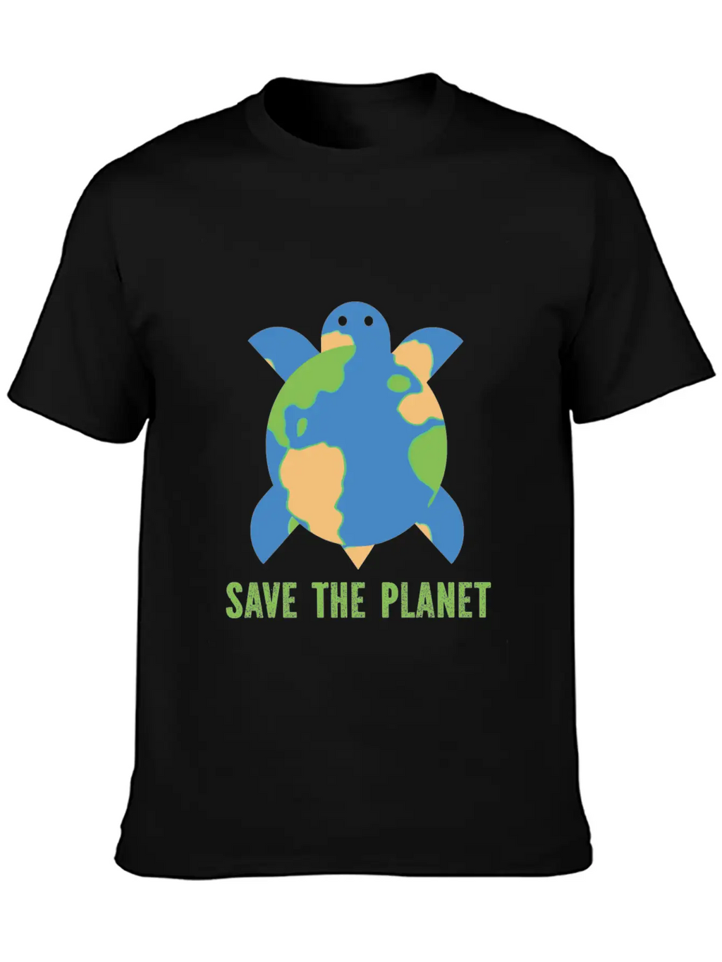 Save The Planet Unisex Casual T-Shirt – Clean Design For Daily Comfort