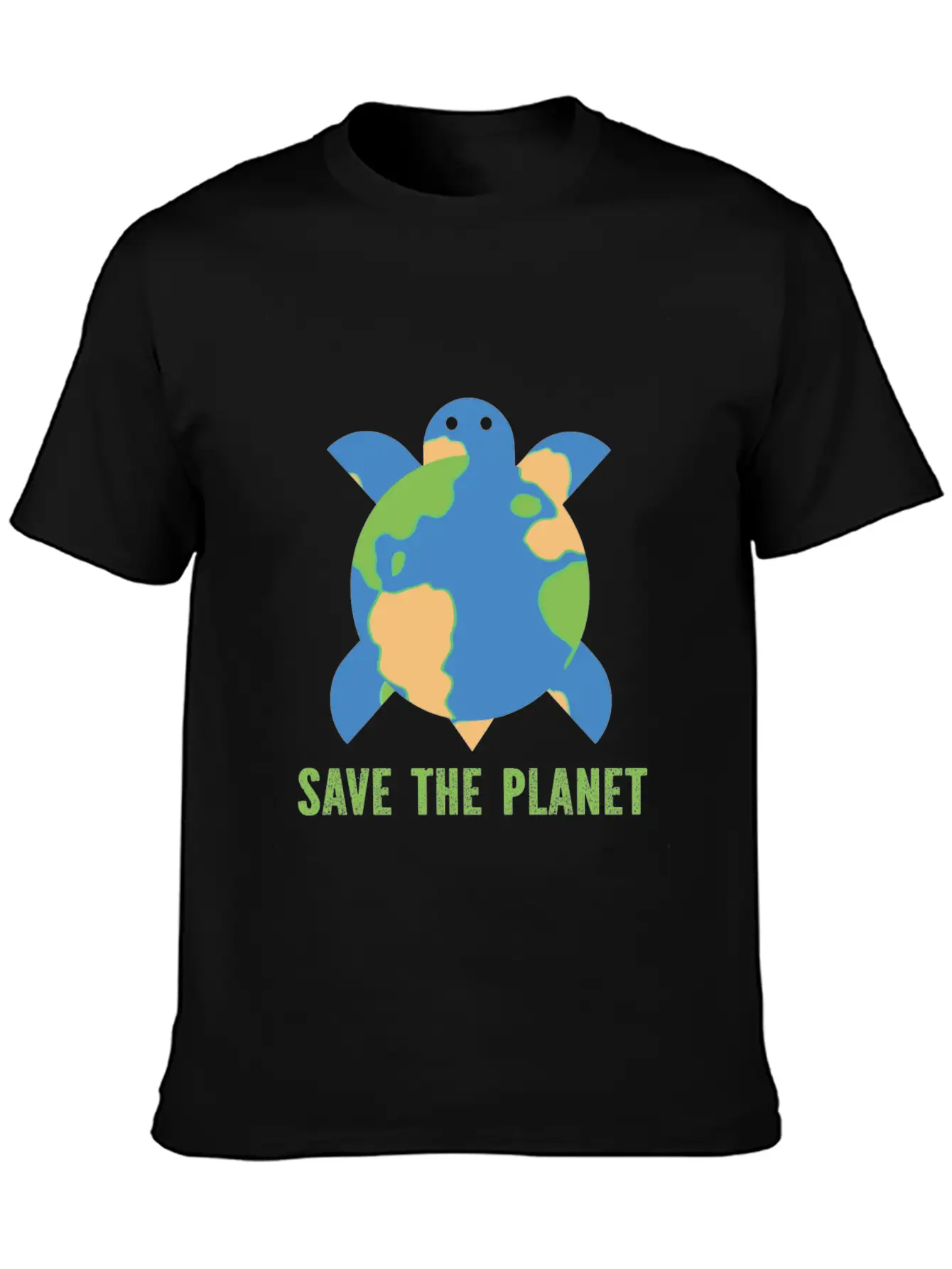 Save The Planet Unisex Casual T-Shirt – Clean Design For Daily Comfort