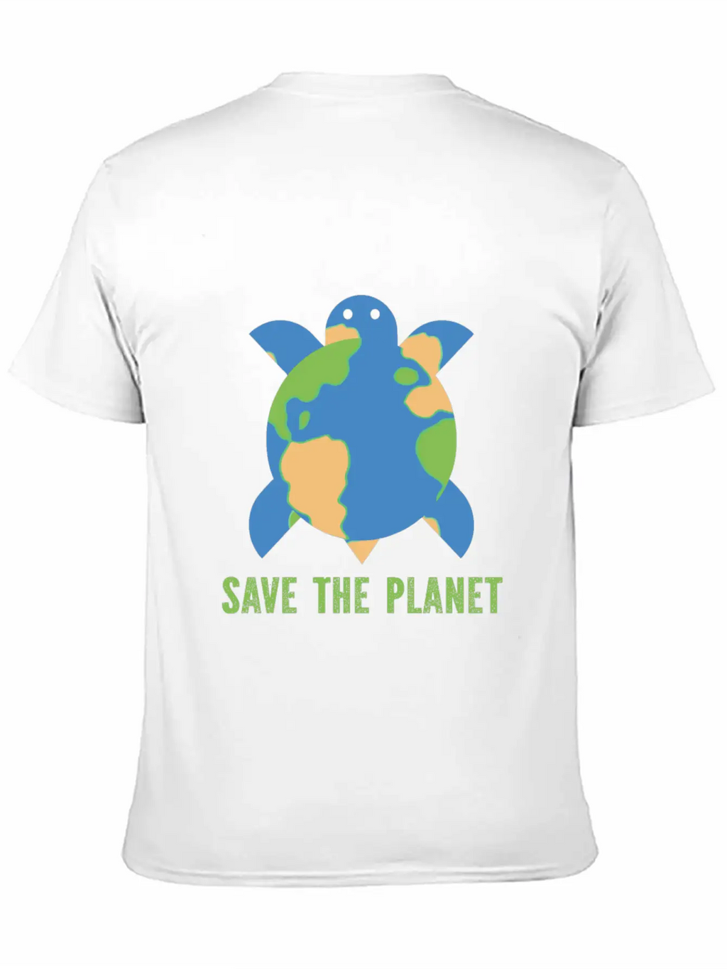 Save The Planet Unisex Casual T-Shirt – Clean Design For Daily Comfort