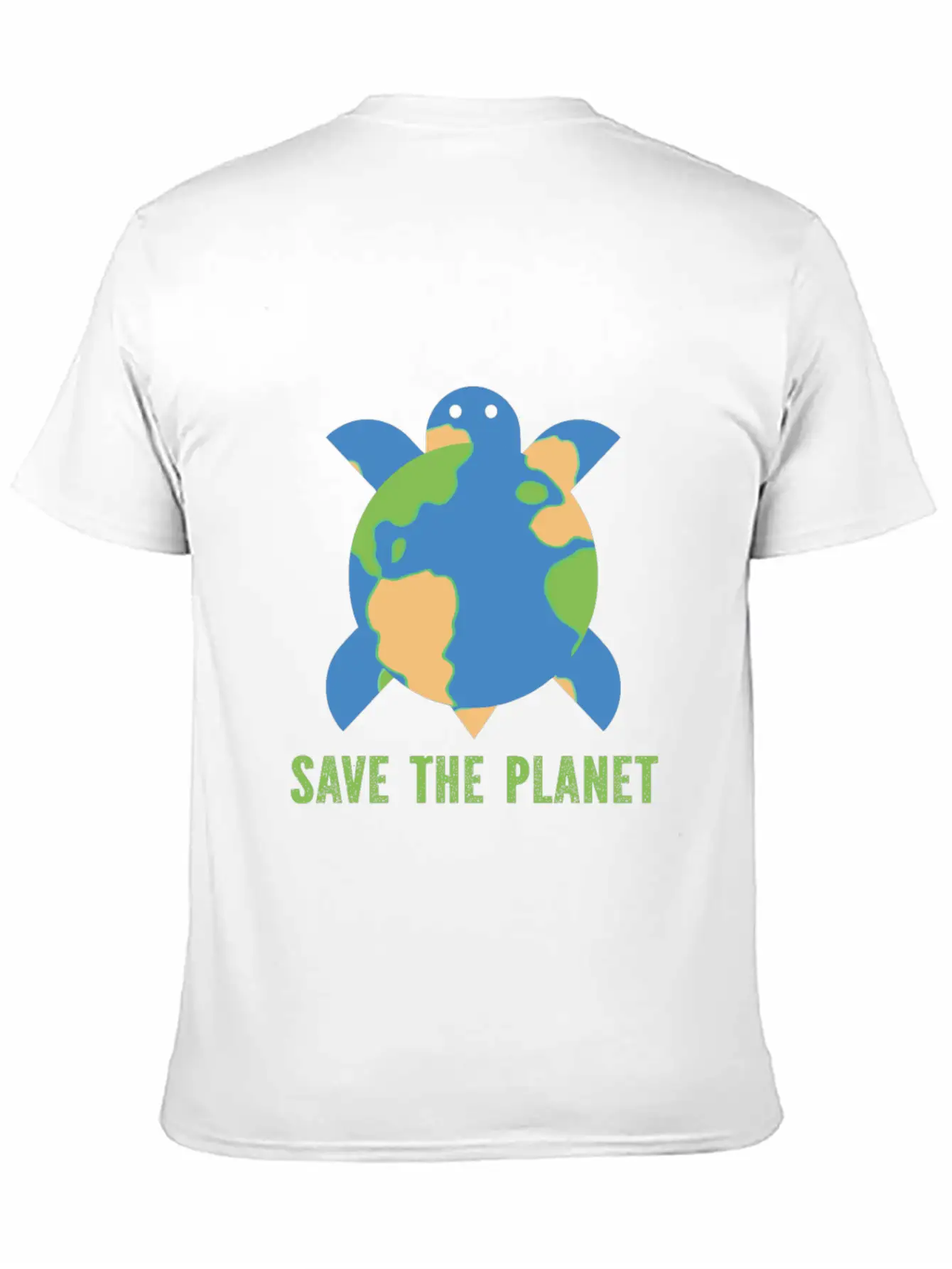 Save The Planet Unisex Casual T-Shirt – Clean Design For Daily Comfort