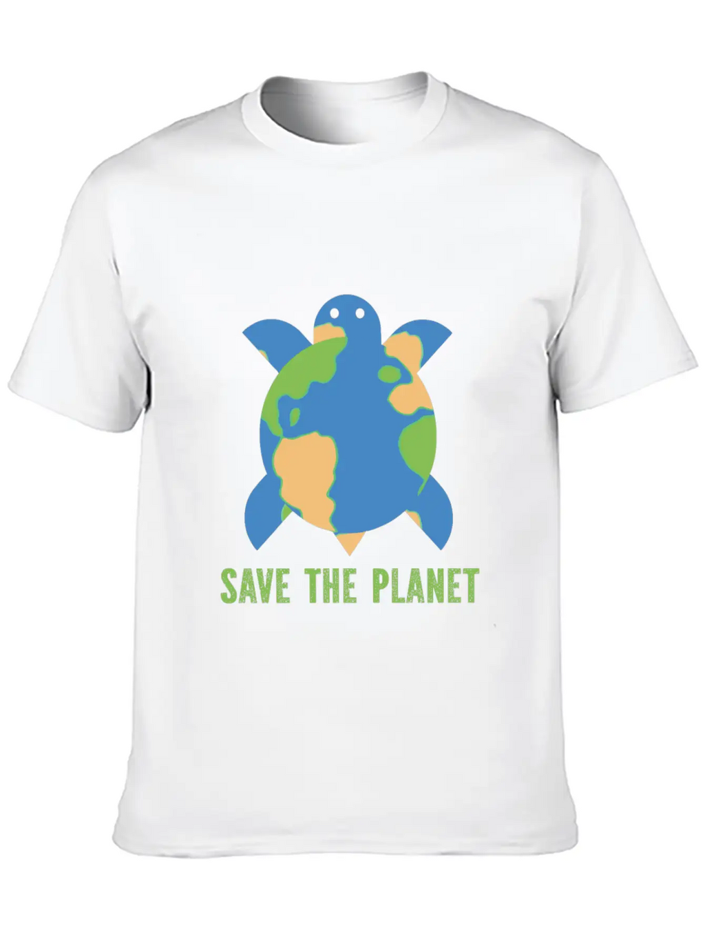 Save The Planet Unisex Casual T-Shirt – Clean Design For Daily Comfort