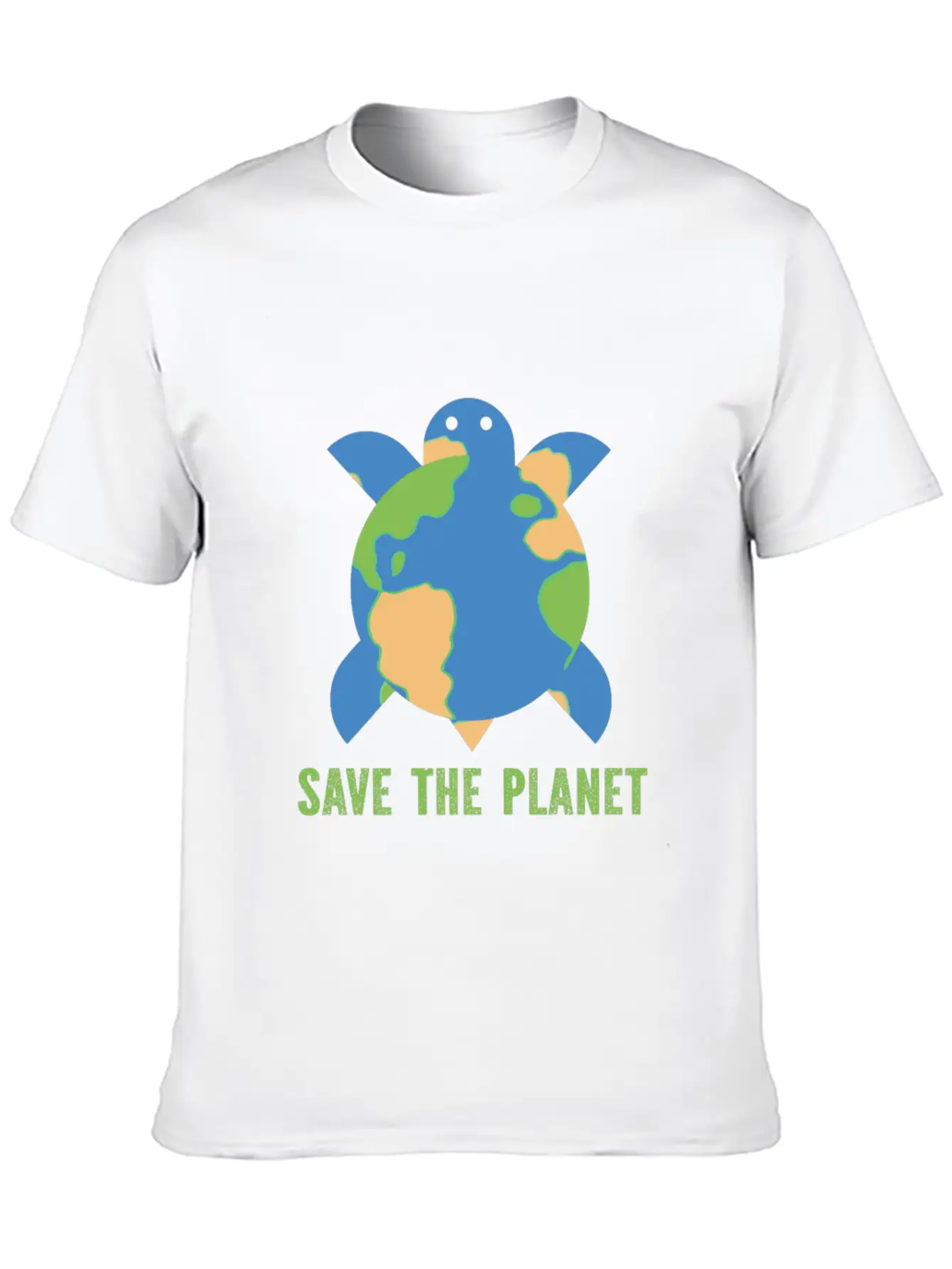 Save The Planet Unisex Casual T-Shirt – Clean Design For Daily Comfort