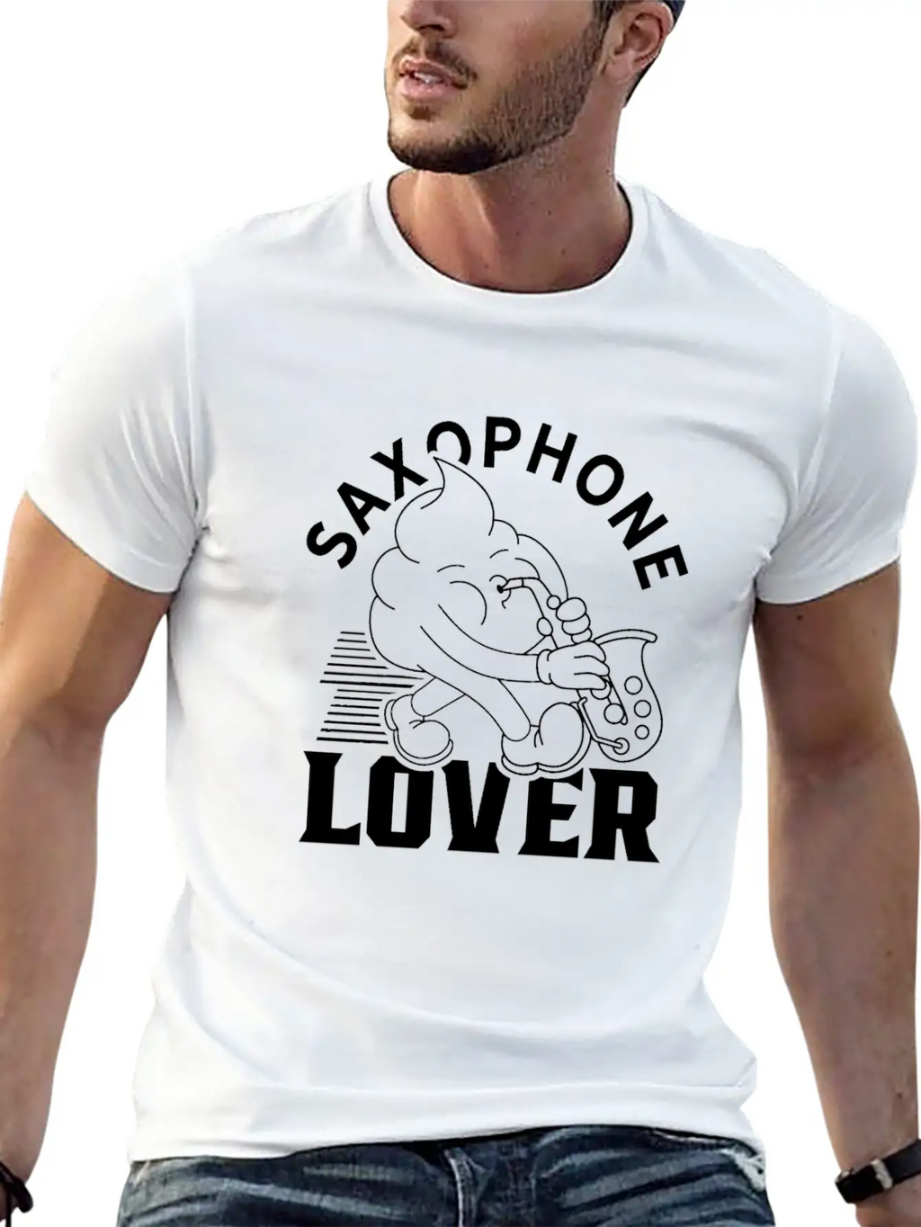 Saxophone Lover Band Musician Player Saxophones Timeless Short Sleeve Tee – Comfy And Minimalist Design