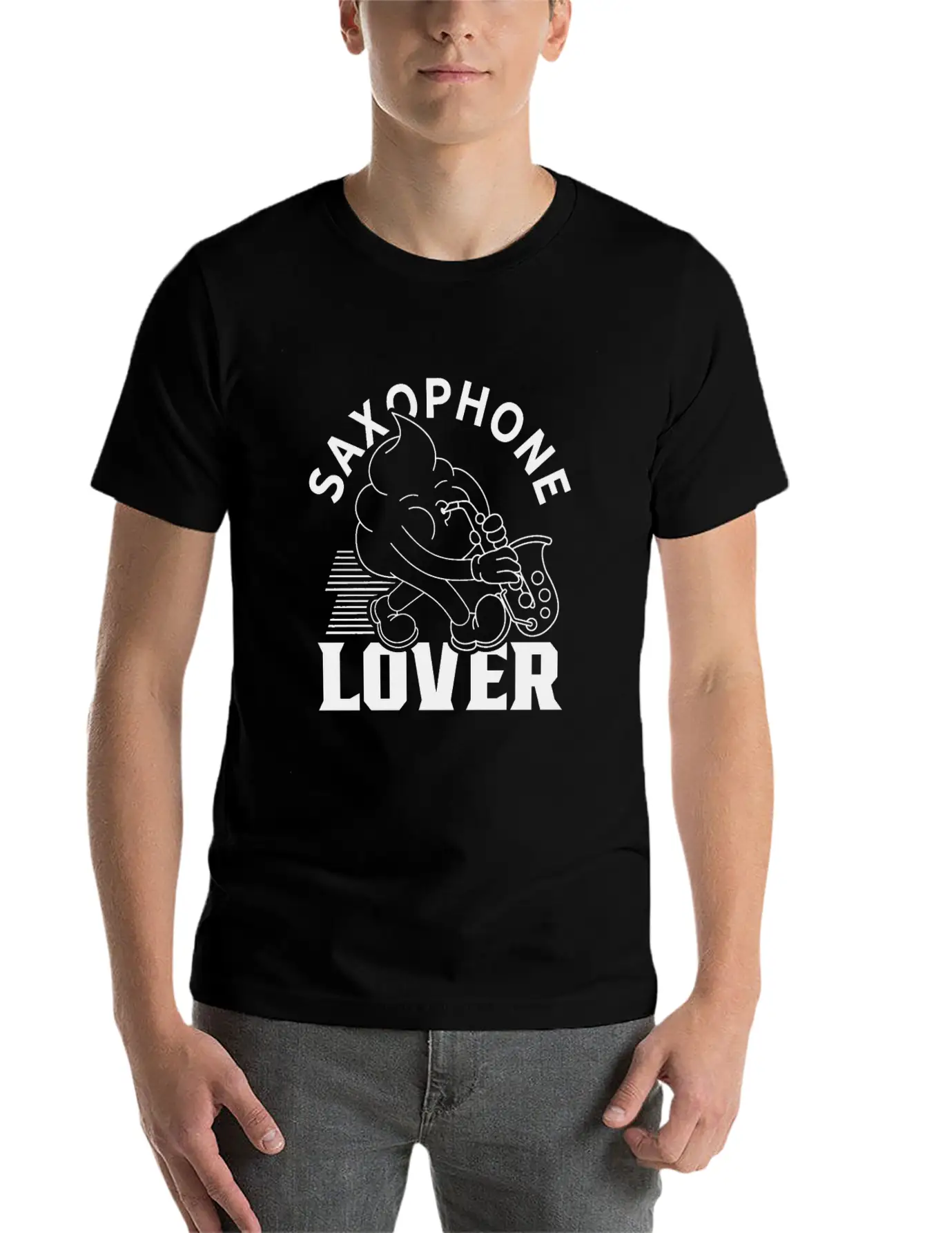 Saxophone Lover Band Musician Player Saxophones Timeless Short Sleeve Tee – Comfy And Minimalist Design