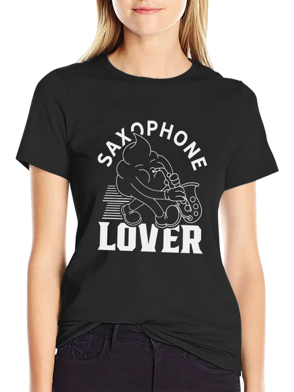 Saxophone Lover Band Musician Player Saxophones Timeless Short Sleeve Tee – Comfy And Minimalist Design