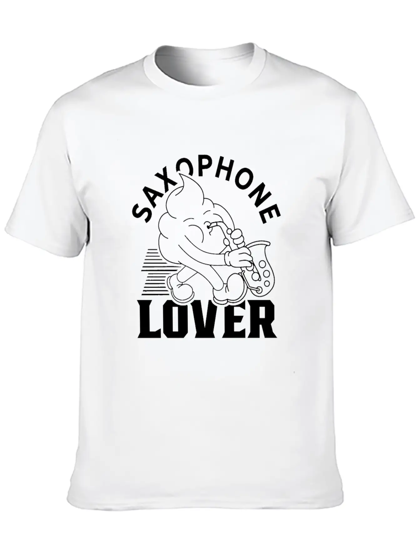 Saxophone Lover Band Musician Player Saxophones Timeless Short Sleeve Tee – Comfy And Minimalist Design