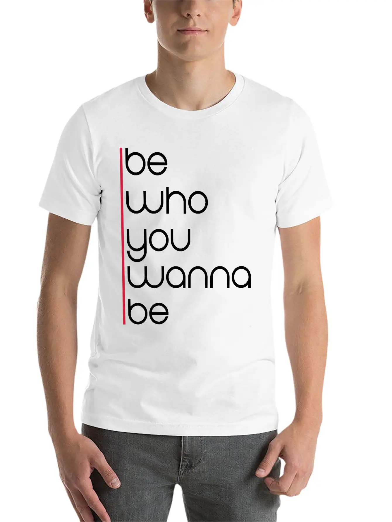 Saying Be You Breathable Graphic T-Shirt – Perfect For Casual Days