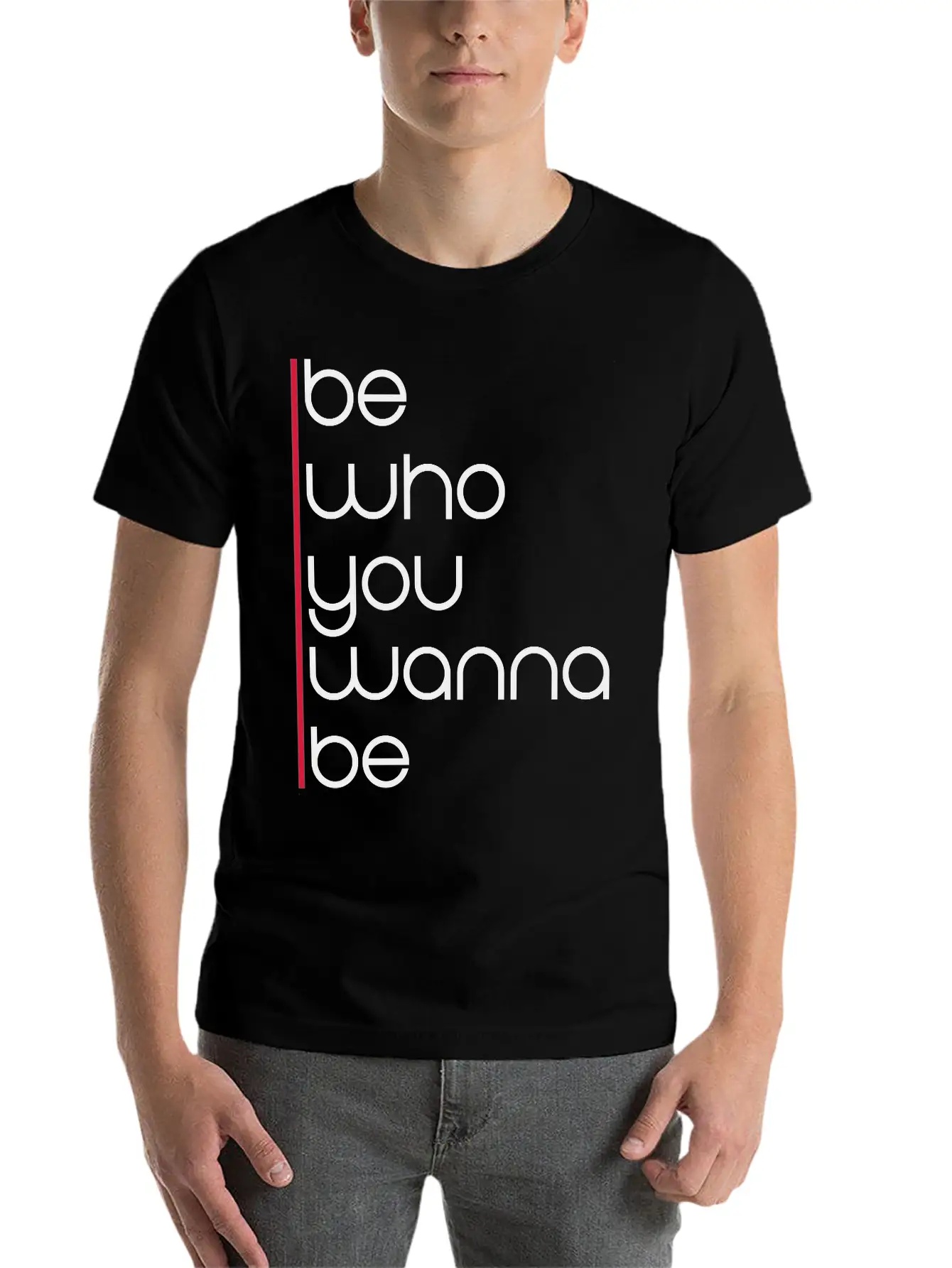 Saying Be You Breathable Graphic T-Shirt – Perfect For Casual Days