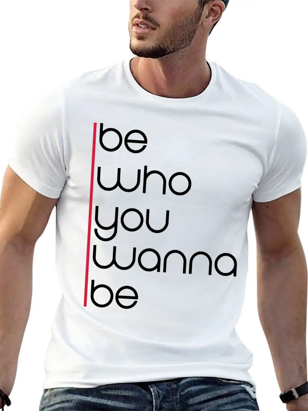 Saying Be You Breathable Graphic T-Shirt – Perfect For Casual Days