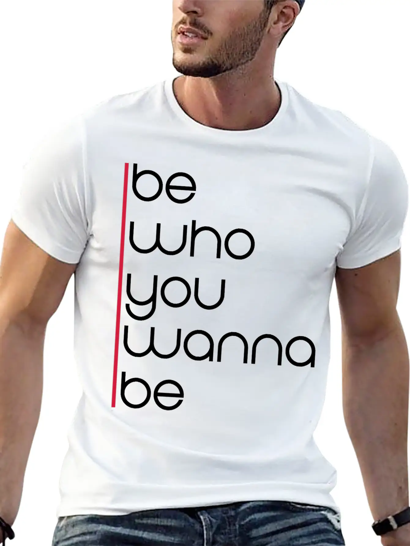 Saying Be You Breathable Graphic T-Shirt – Perfect For Casual Days