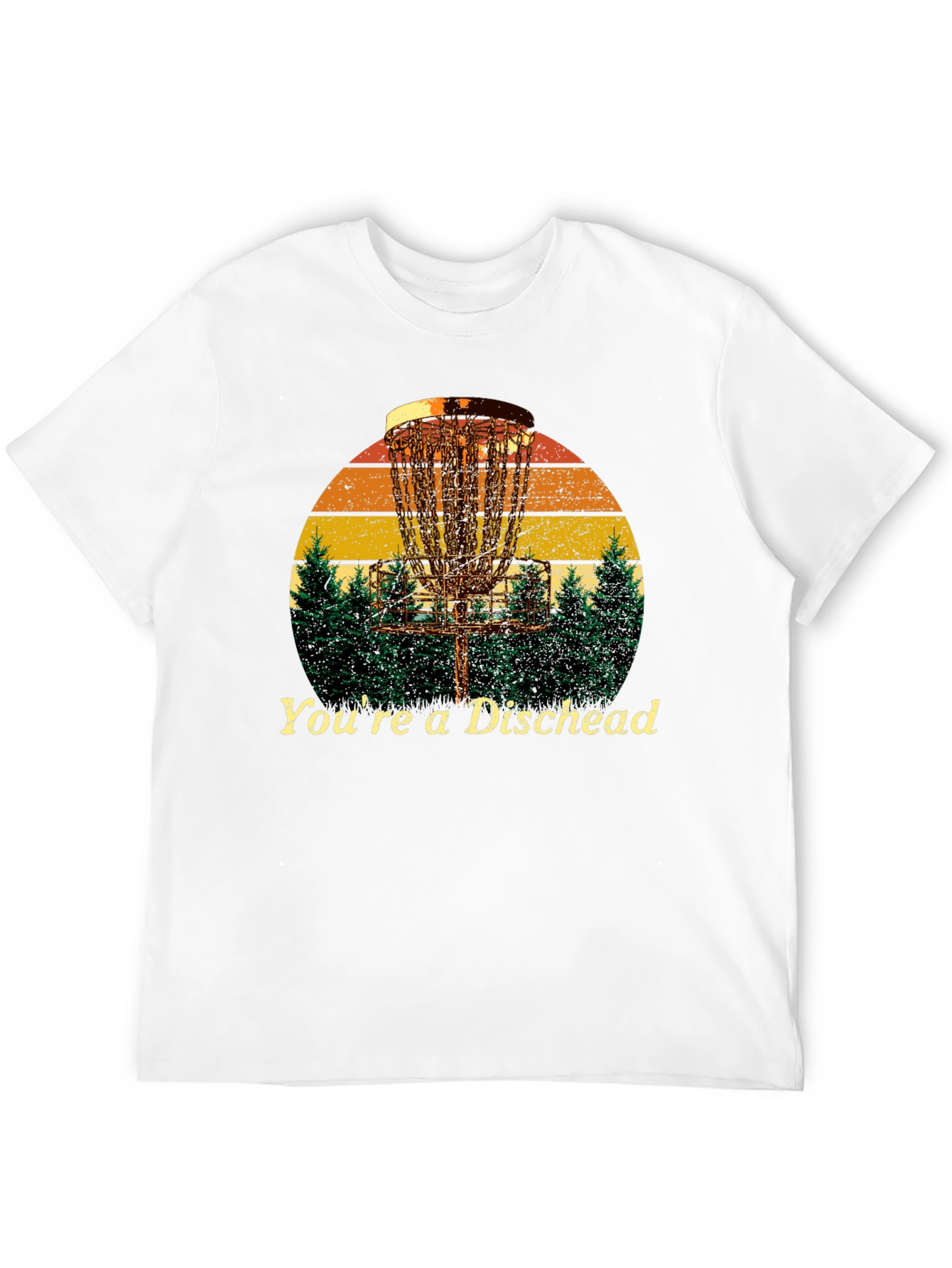 Youre a Dischead T-Shirt - Disc Golf Design
