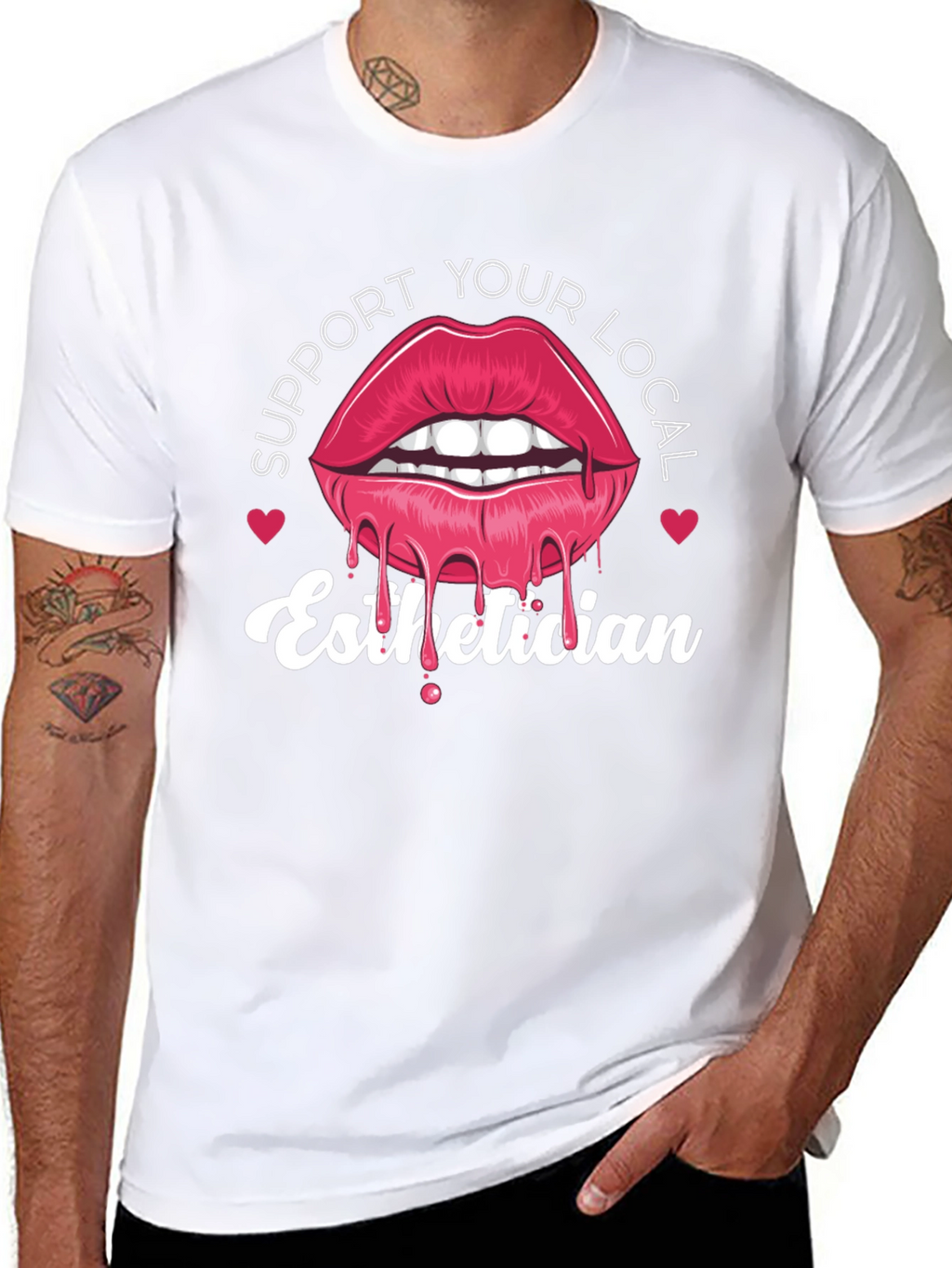 Support Your Local Esthetician Tee