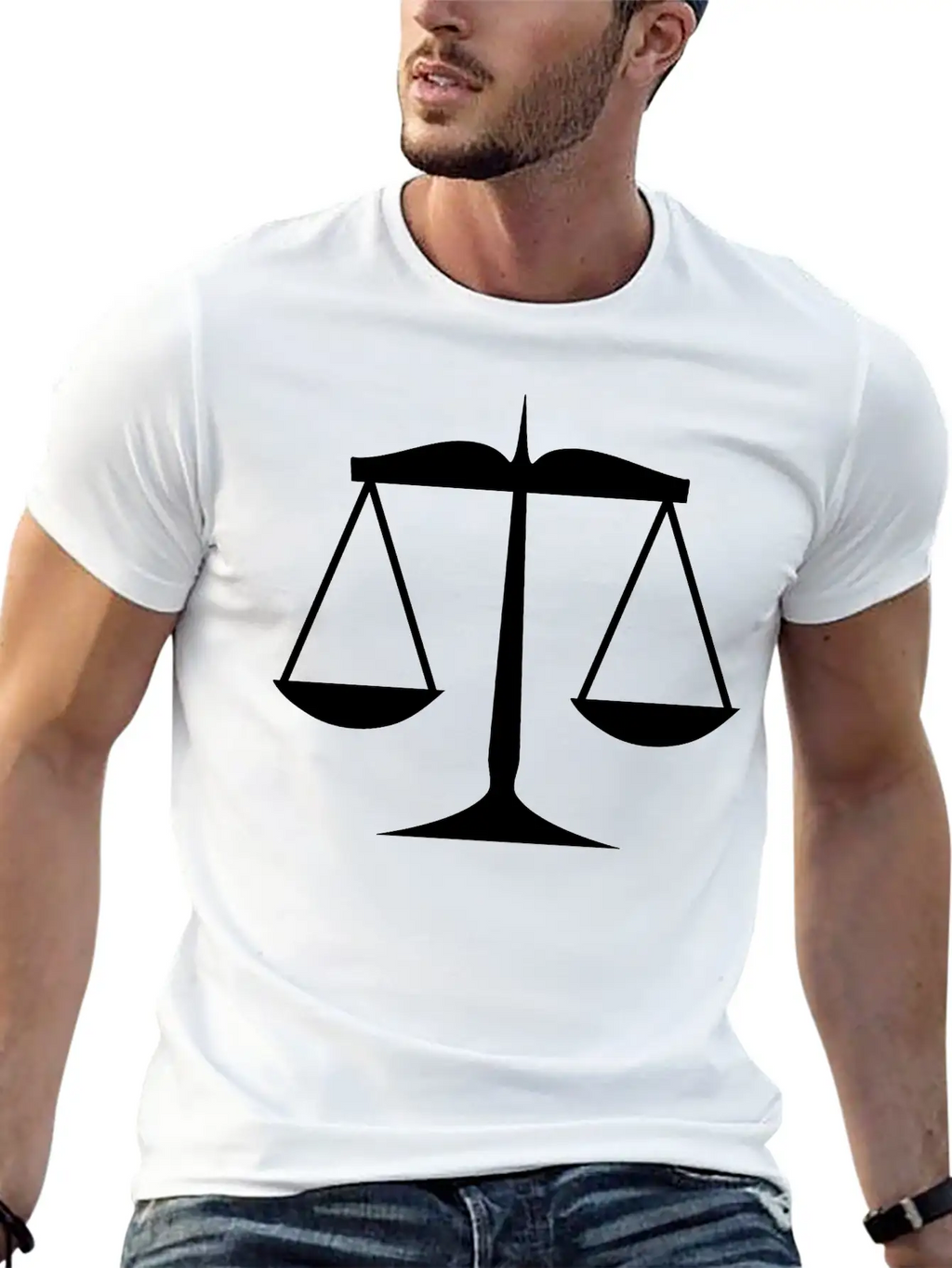 Scales Of Justice Classic Cotton Tee – Unisex Comfort For Any Season