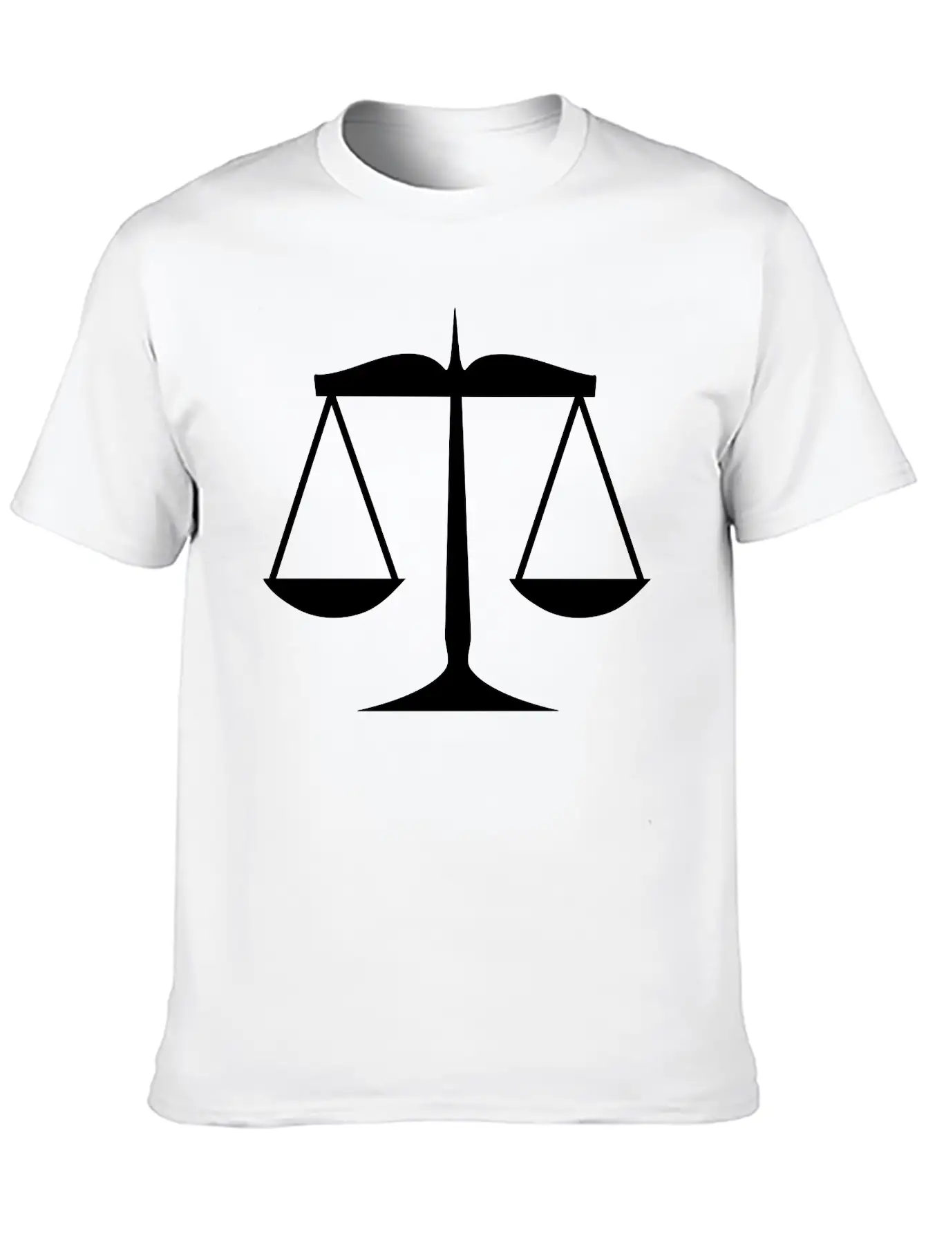 Scales Of Justice Classic Cotton Tee – Unisex Comfort For Any Season