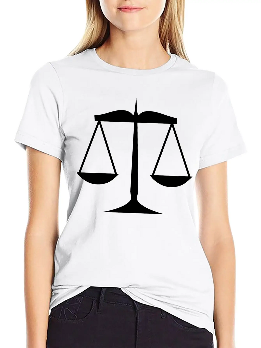 Scales Of Justice Classic Cotton Tee – Unisex Comfort For Any Season