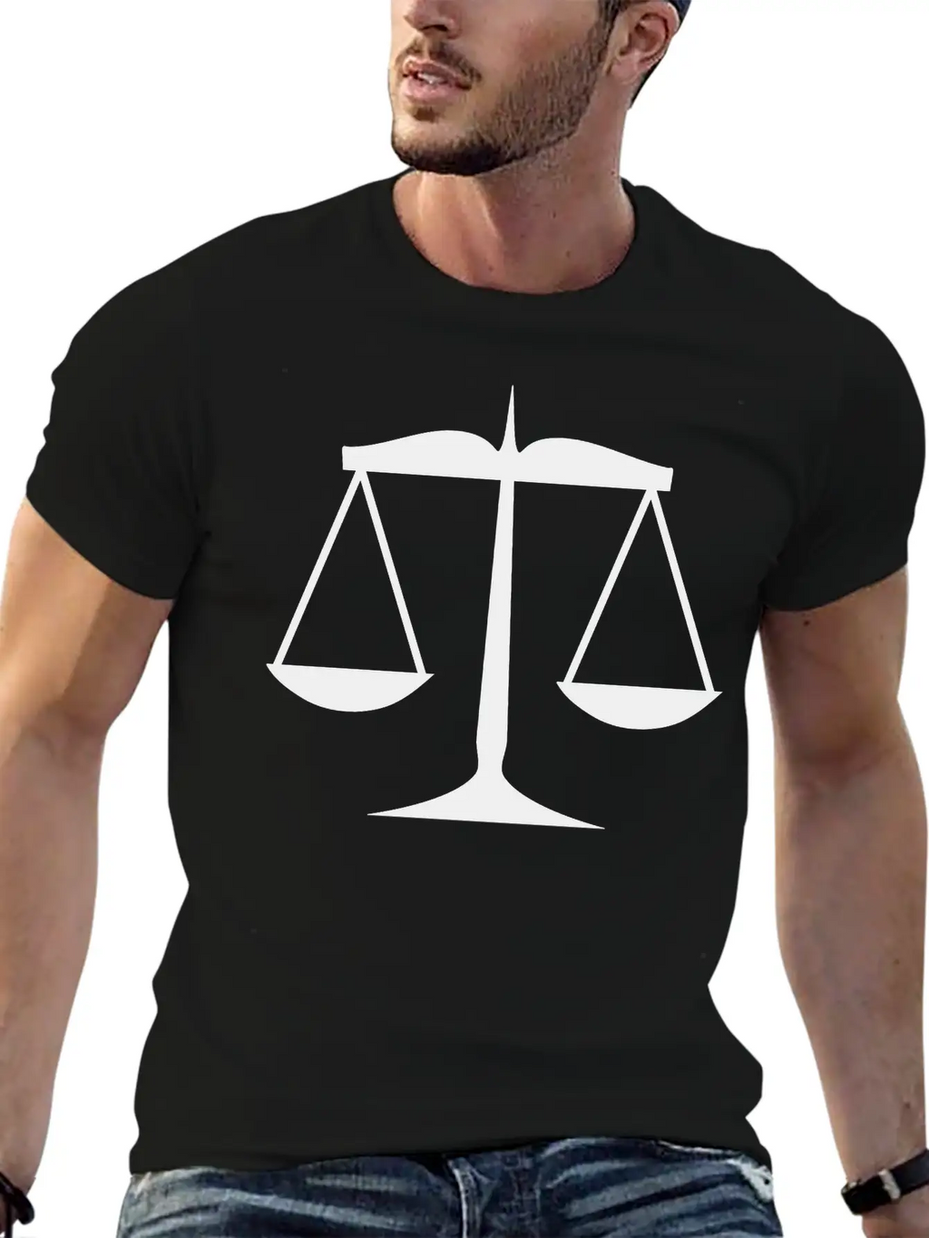 Scales Of Justice Classic Cotton Tee – Unisex Comfort For Any Season