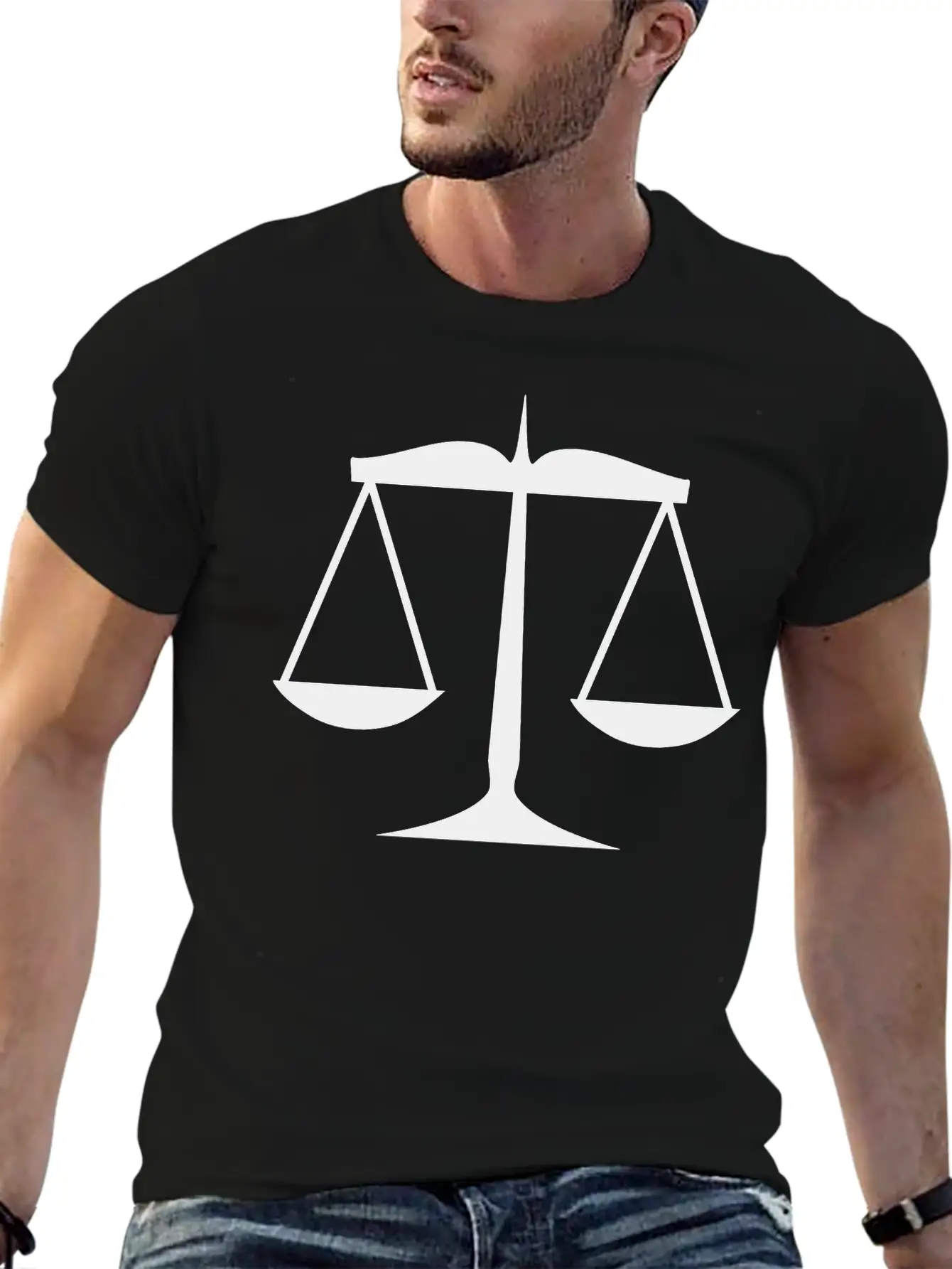 Scales Of Justice Classic Cotton Tee – Unisex Comfort For Any Season