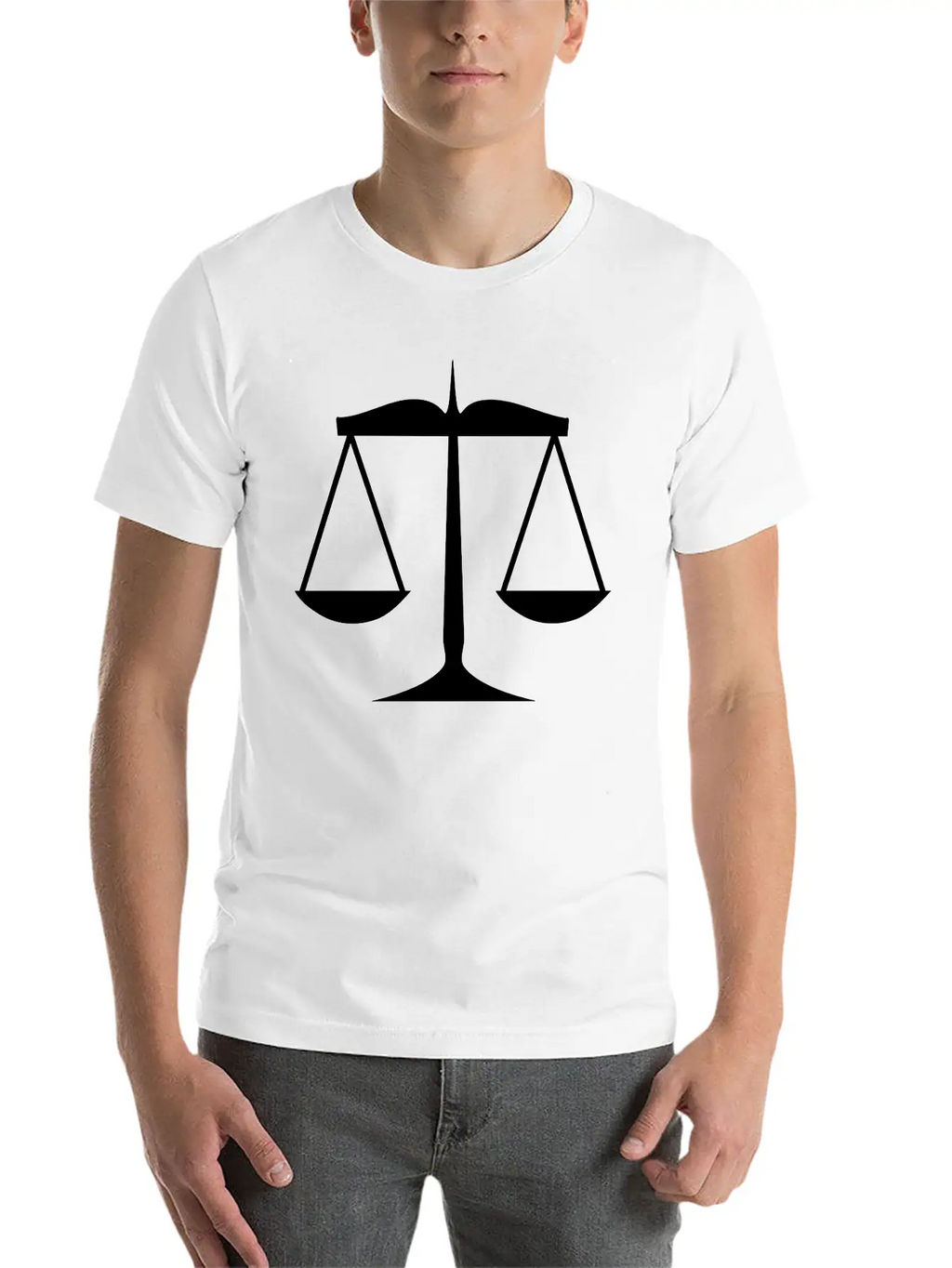 Scales Of Justice Classic Cotton Tee – Unisex Comfort For Any Season