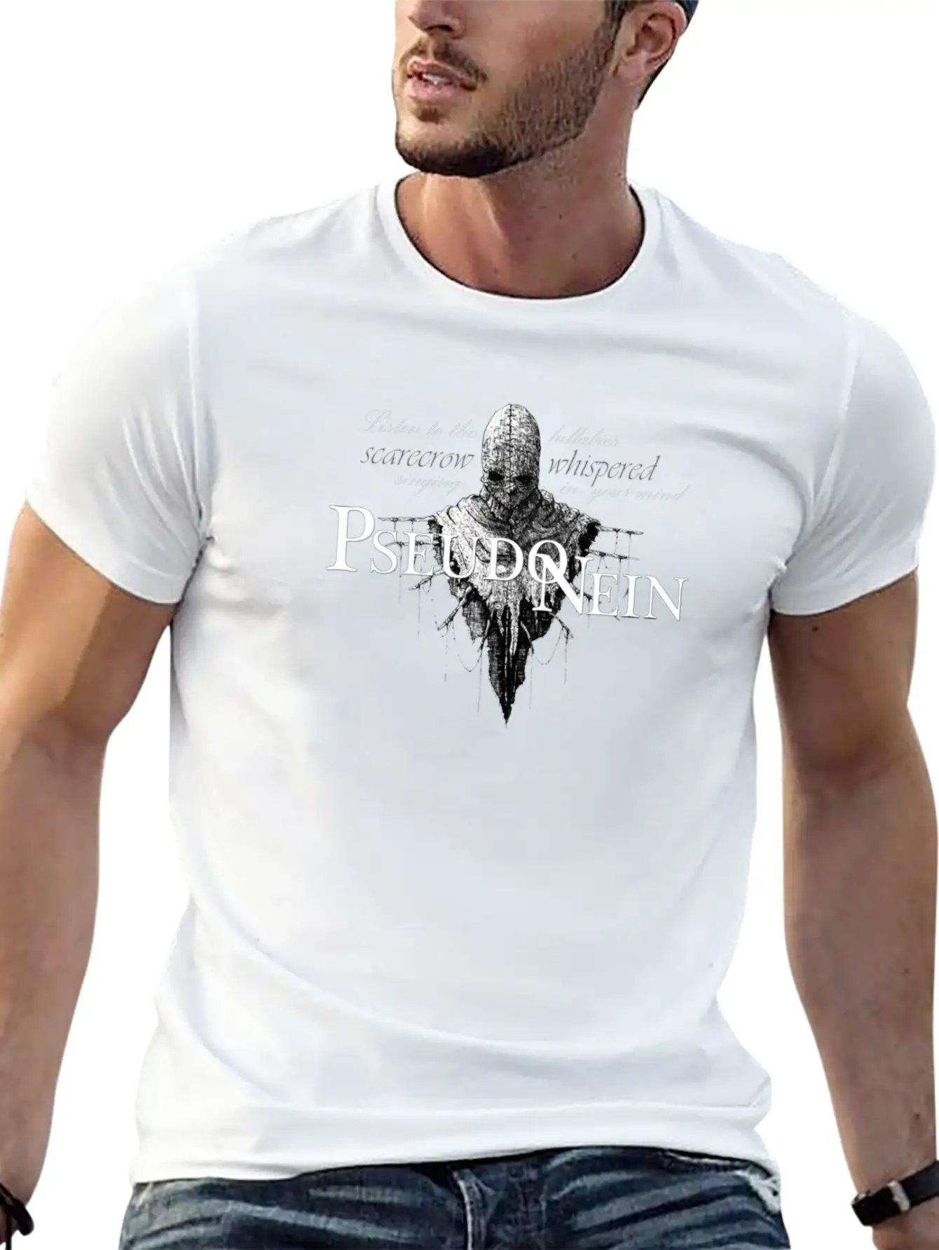 Scarecrow "Euphoria" Men's Shirt Breathable Soft Cotton T-Shirt – Timeless Casual Look