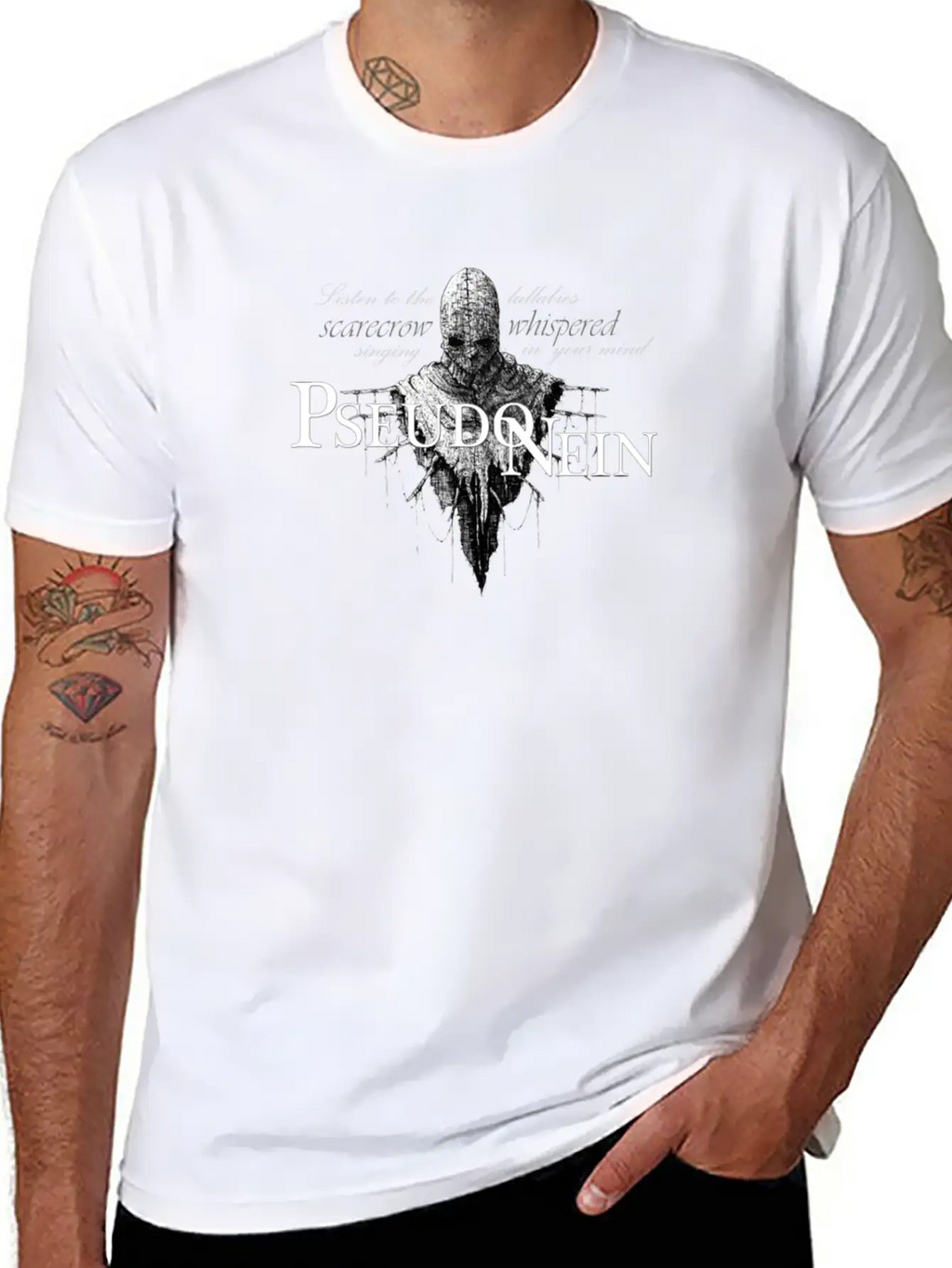 Scarecrow "Euphoria" Men's Shirt Breathable Soft Cotton T-Shirt – Timeless Casual Look