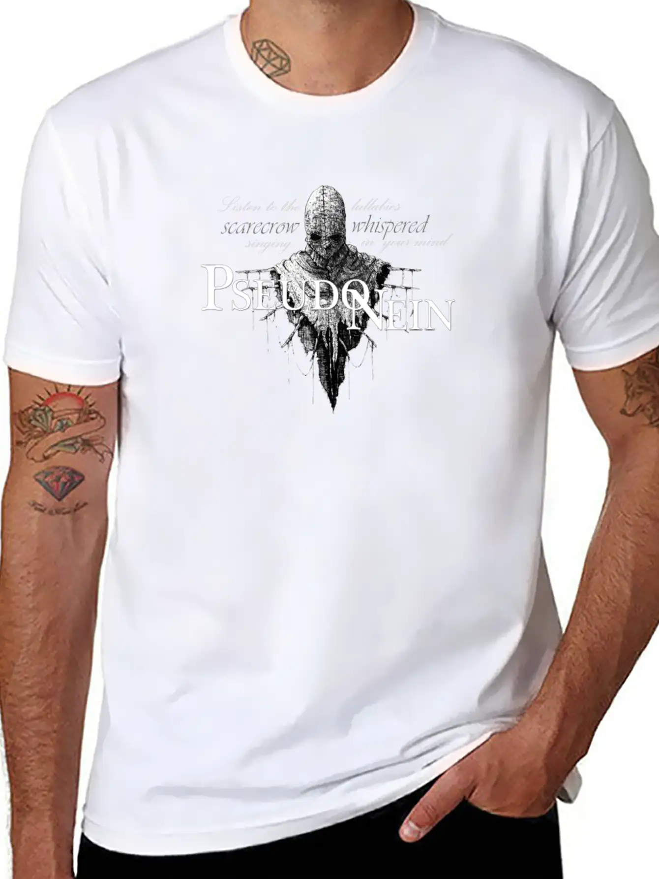 Scarecrow "Euphoria" Men's Shirt Breathable Soft Cotton T-Shirt – Timeless Casual Look