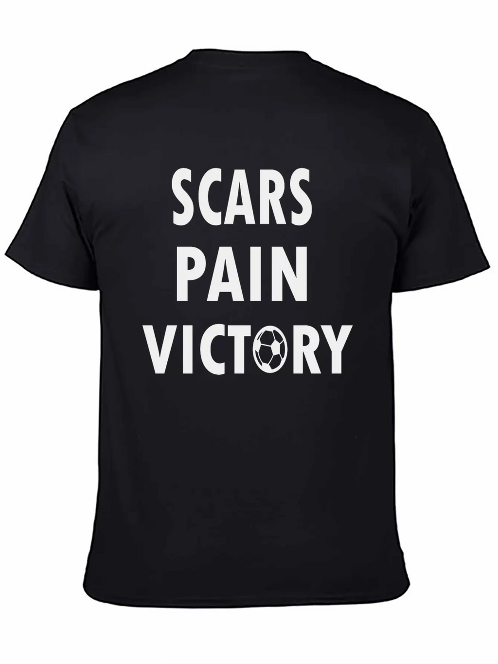 Scars Pain Victory Breathable Soft Cotton T-Shirt – Timeless Casual Look