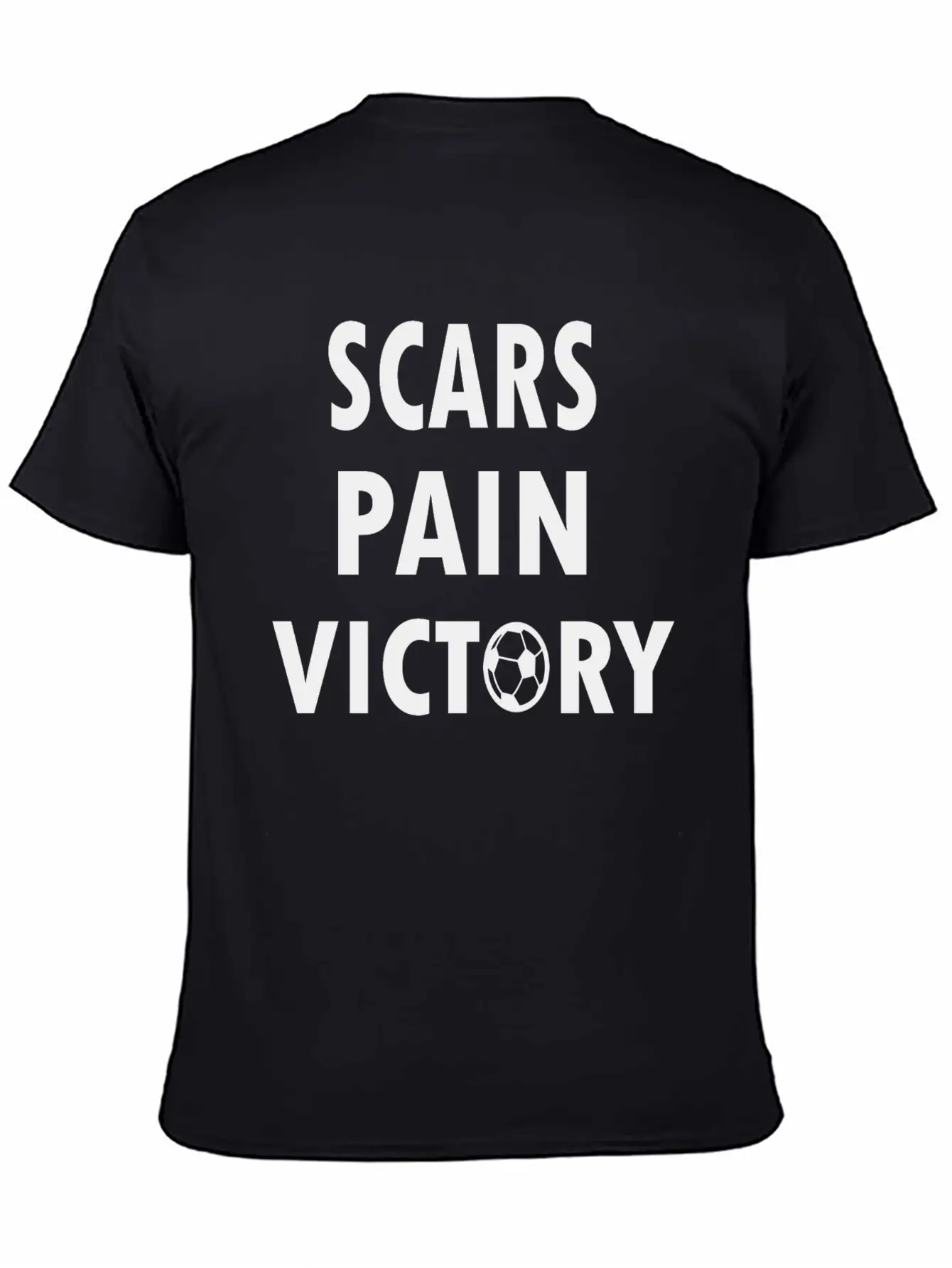 Scars Pain Victory Breathable Soft Cotton T-Shirt – Timeless Casual Look