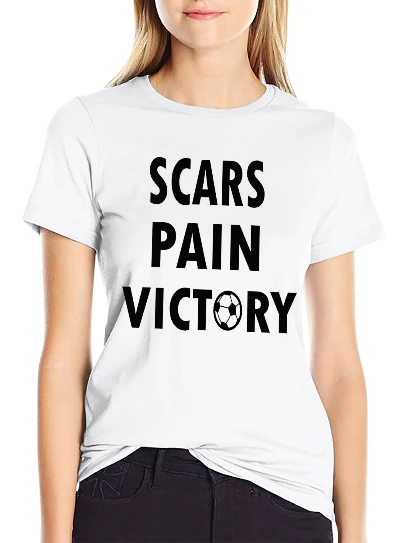 Scars Pain Victory Unisex Casual T-Shirt – Clean Design For Daily Comfort