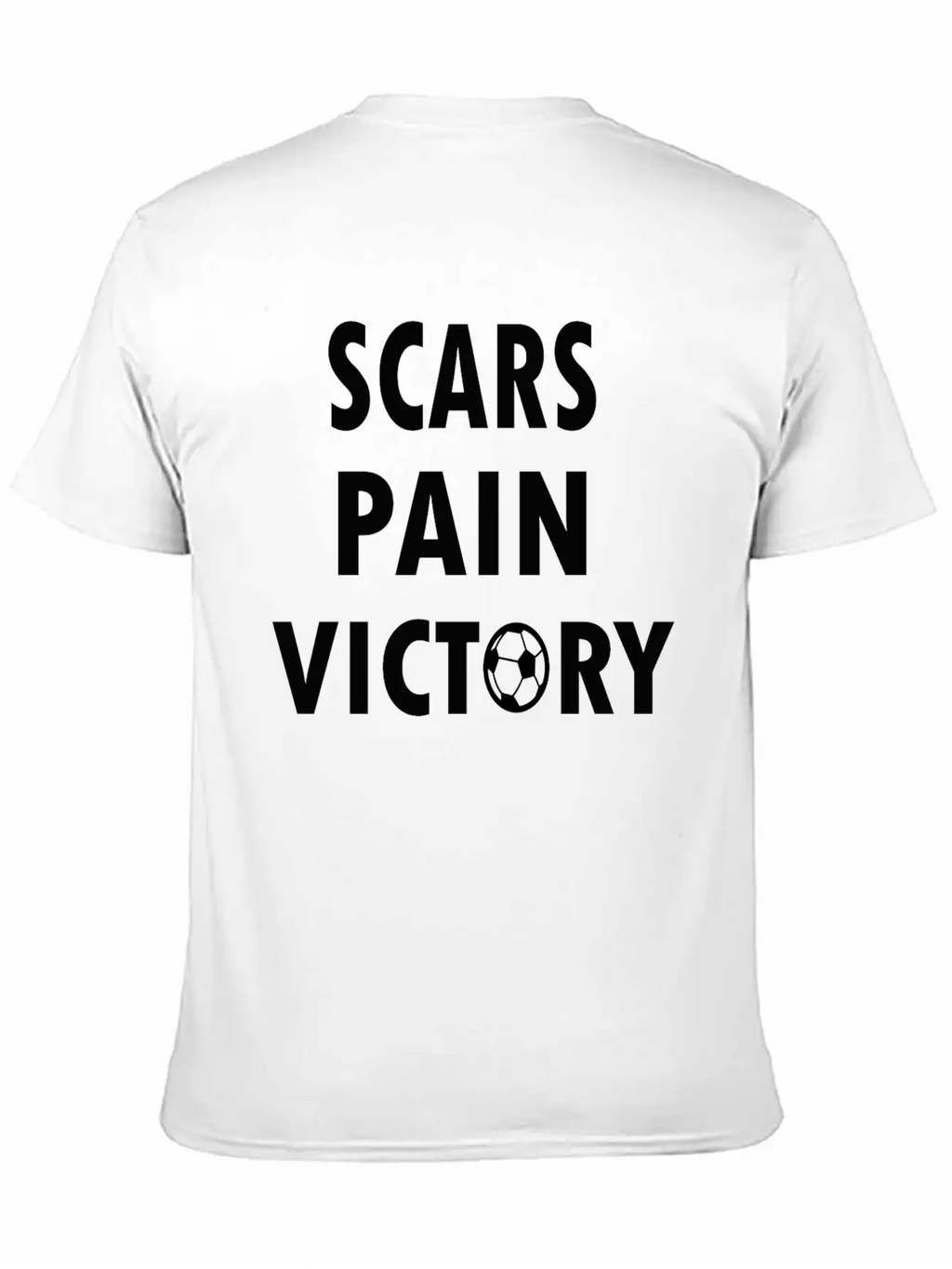 Scars Pain Victory Unisex Casual T-Shirt – Clean Design For Daily Comfort