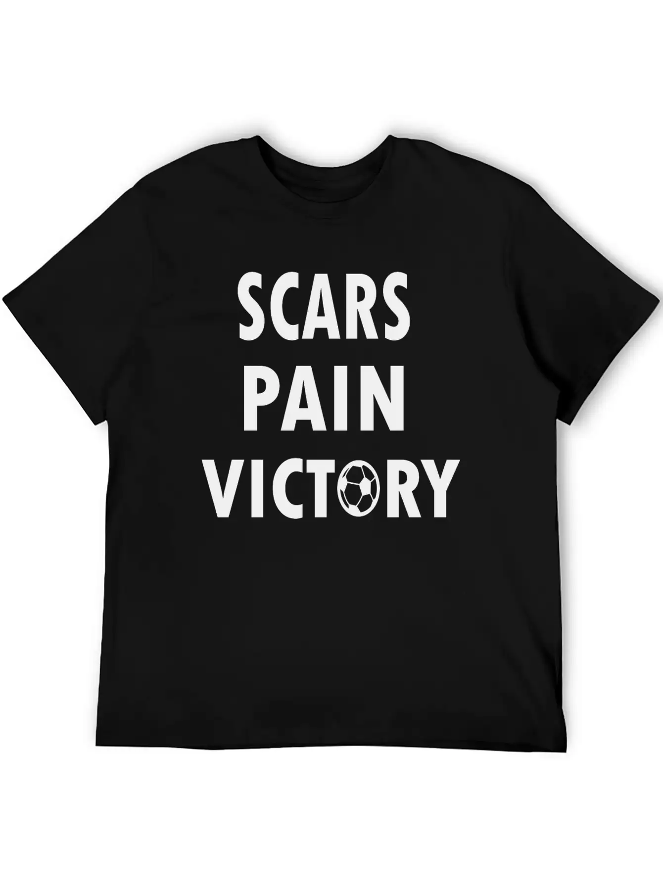 Scars Pain Victory Unisex Casual T-Shirt – Clean Design For Daily Comfort