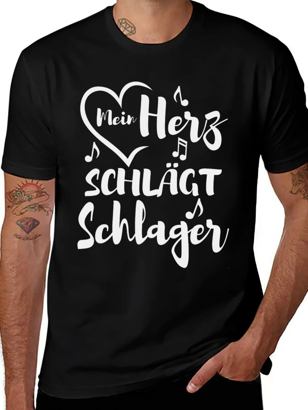 Schlager Gift Music Raving Party Concert Breathable Graphic T-Shirt – Perfect For Casual Days