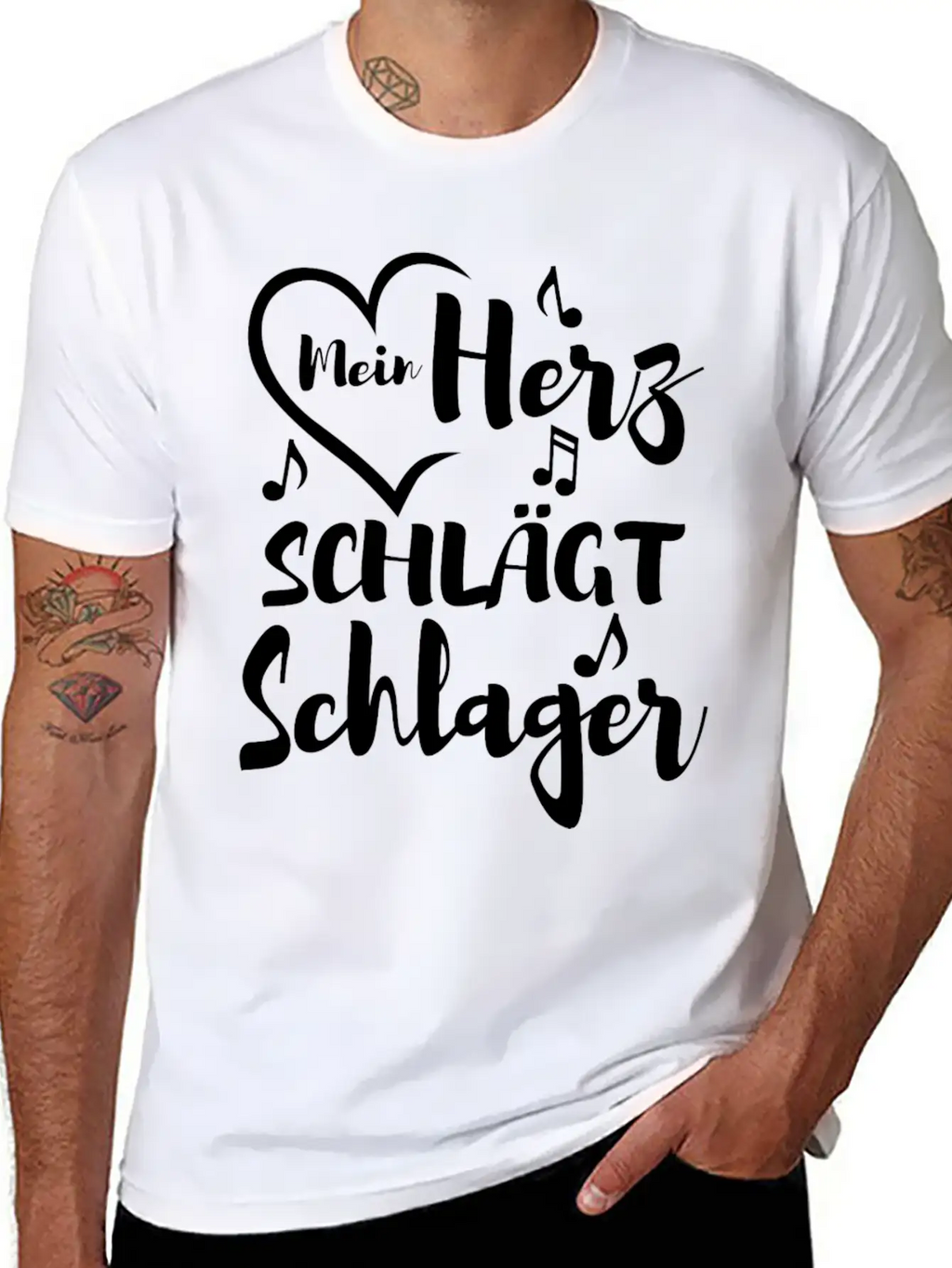 Schlager Gift Music Raving Party Concert Breathable Graphic T-Shirt – Perfect For Casual Days