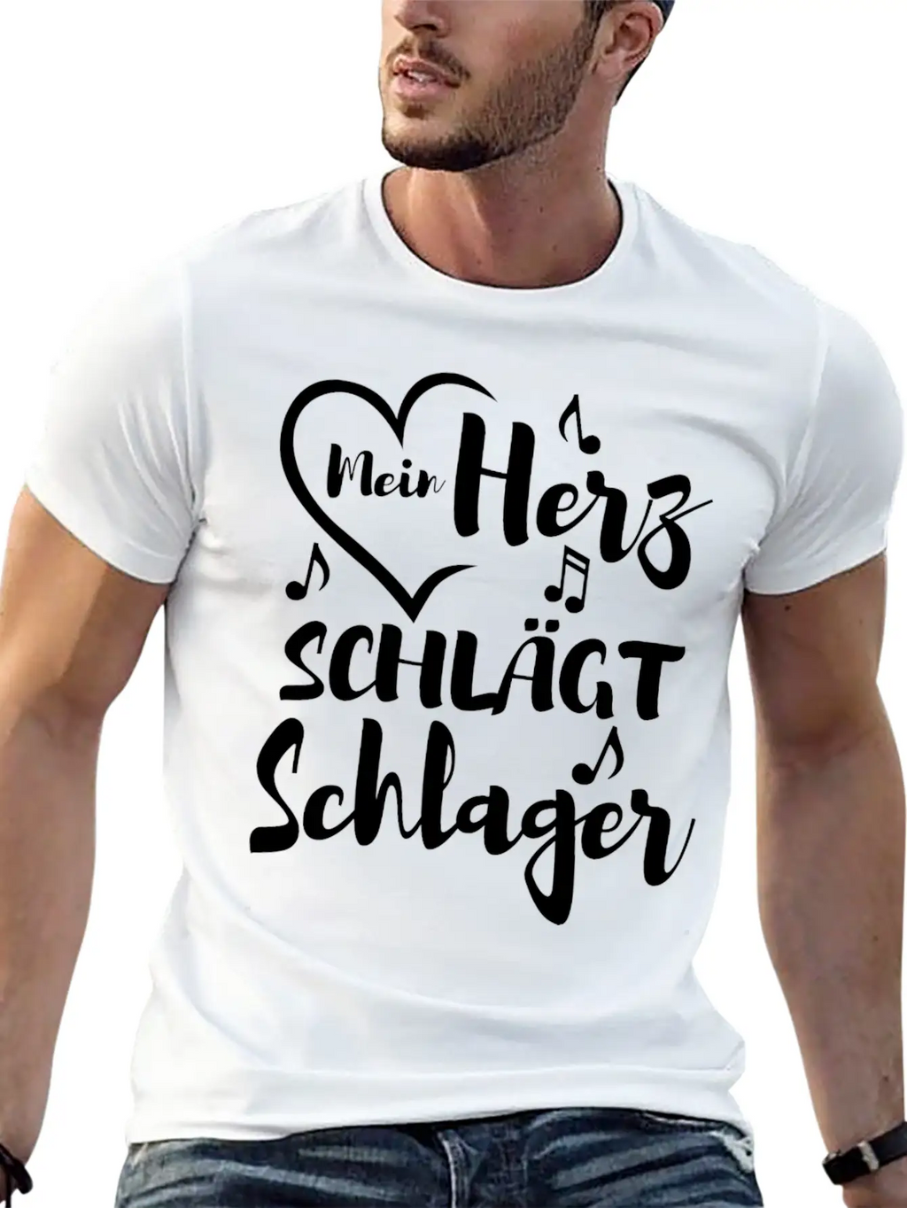Schlager Gift Music Raving Party Concert Breathable Graphic T-Shirt – Perfect For Casual Days
