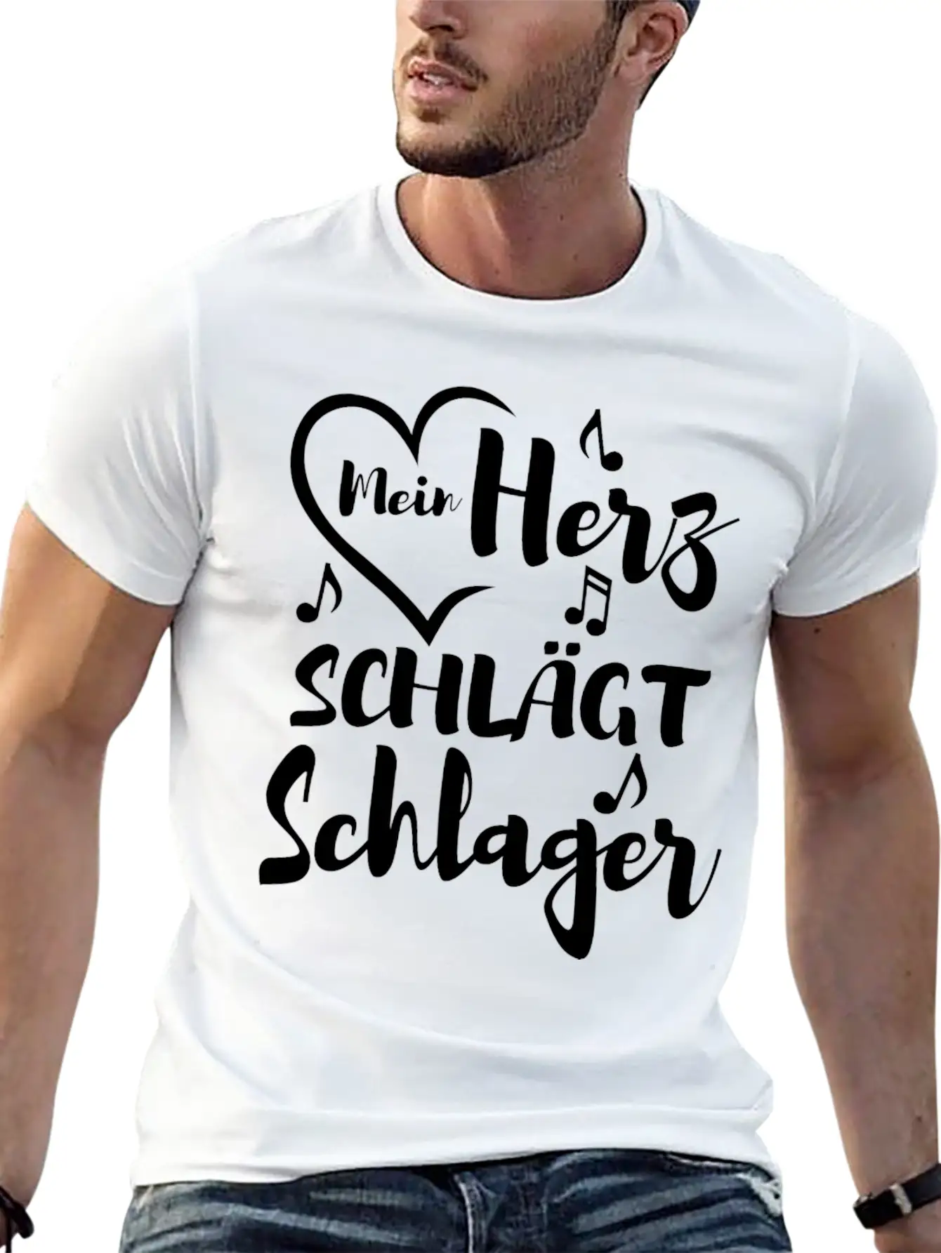 Schlager Gift Music Raving Party Concert Breathable Graphic T-Shirt – Perfect For Casual Days