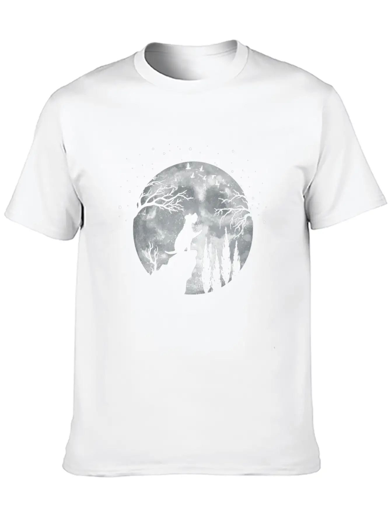Schnauzer Dogs Breathable Soft Cotton T-Shirt – Timeless Casual Look