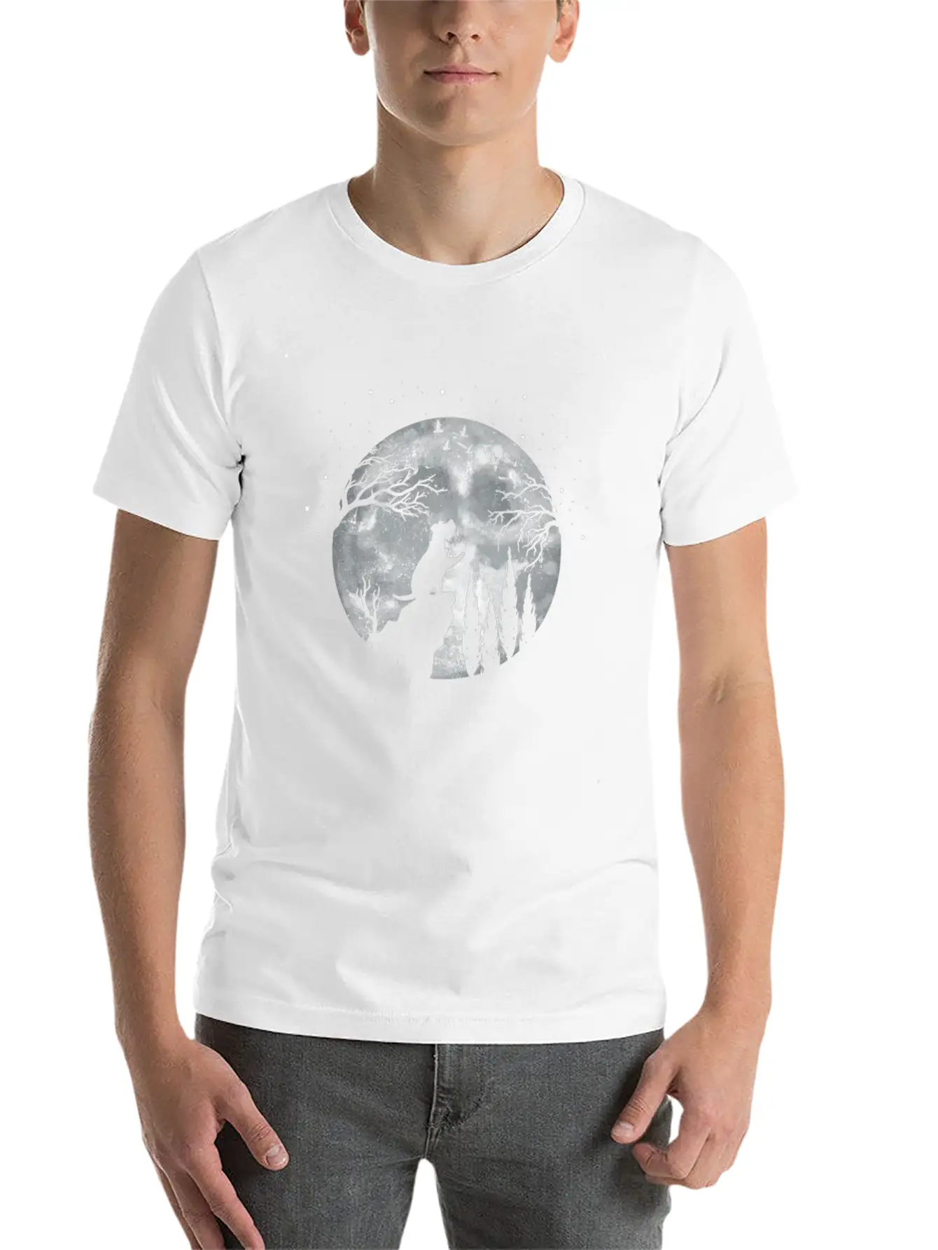 Schnauzer Dogs Breathable Soft Cotton T-Shirt – Timeless Casual Look