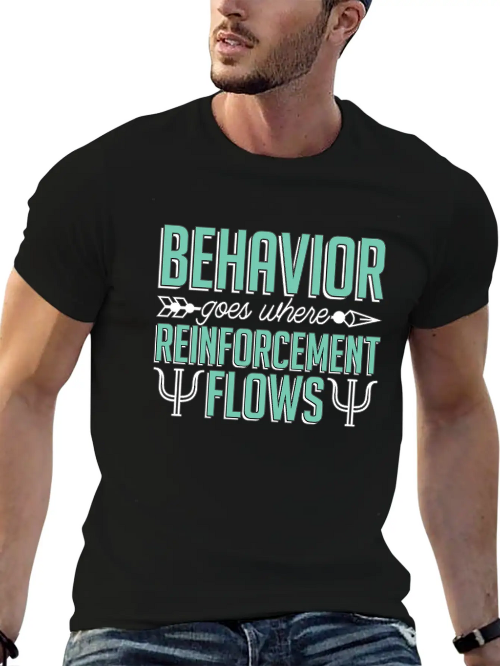 School Psych Behavior Goes Where Psychotherapist Relaxed Everyday Tee – Lightweight And Durable Cotton
