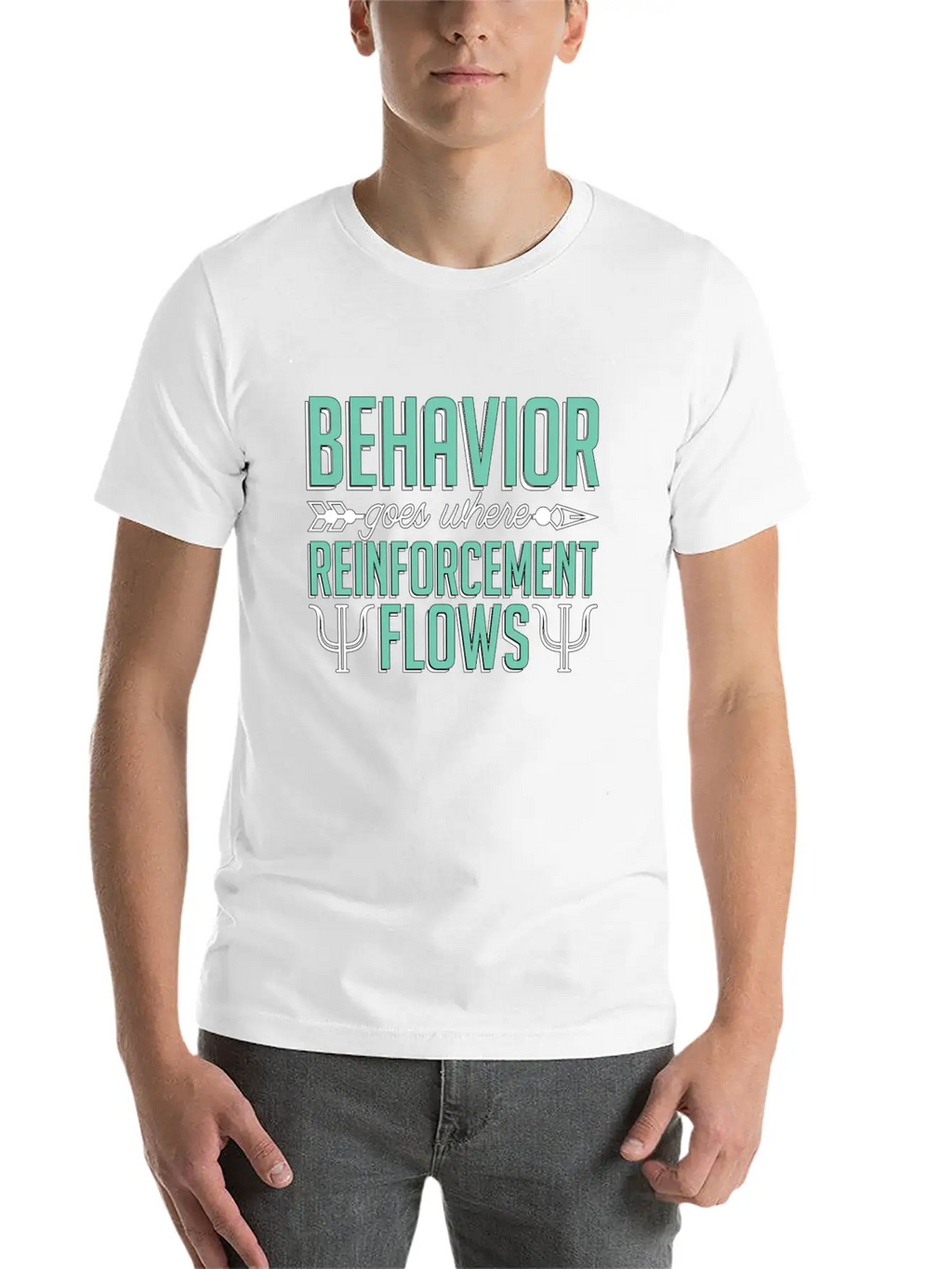 School Psych Behavior Goes Where Psychotherapist Relaxed Everyday Tee – Lightweight And Durable Cotton