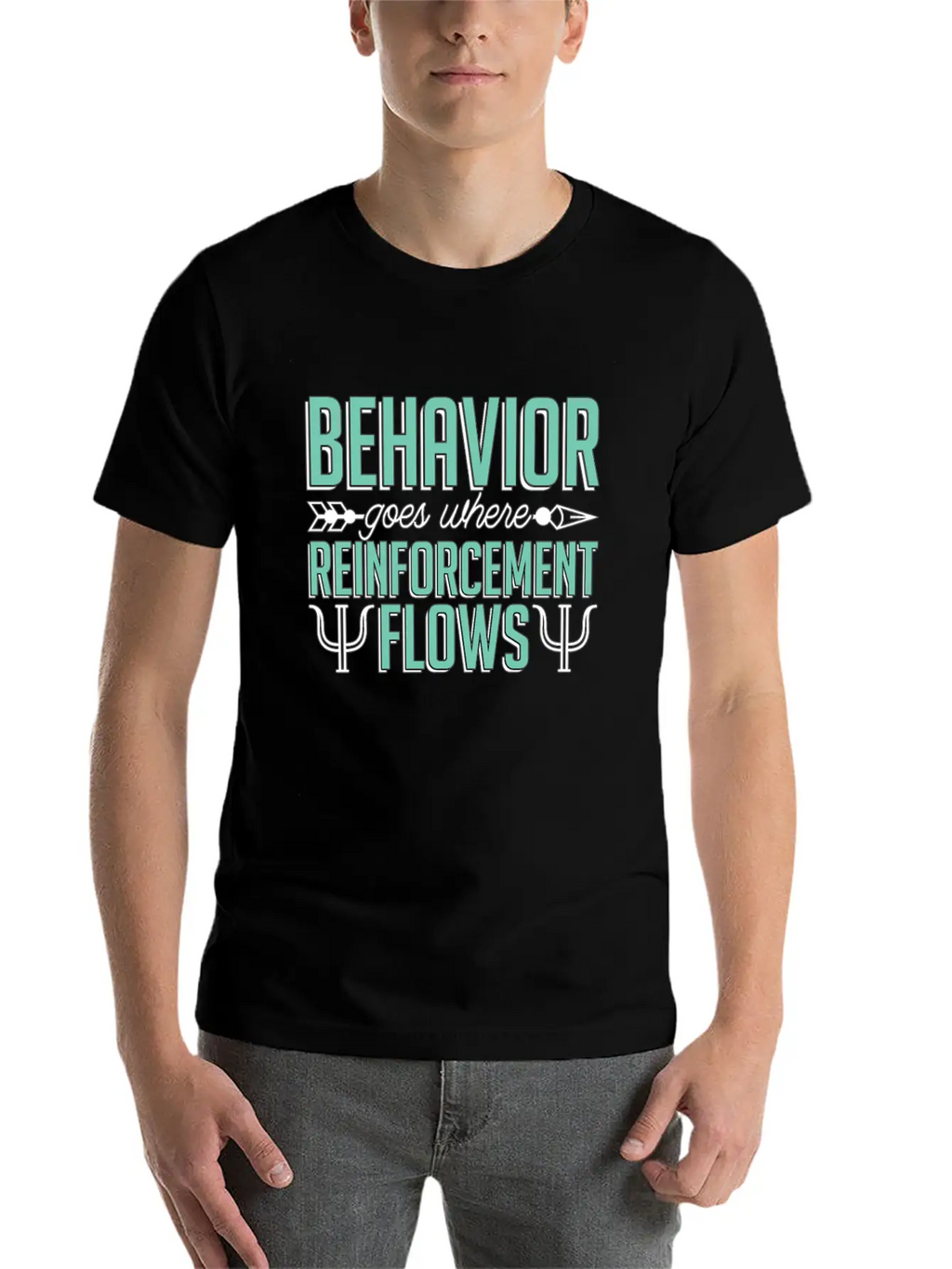 School Psych Behavior Goes Where Psychotherapist Relaxed Everyday Tee – Lightweight And Durable Cotton