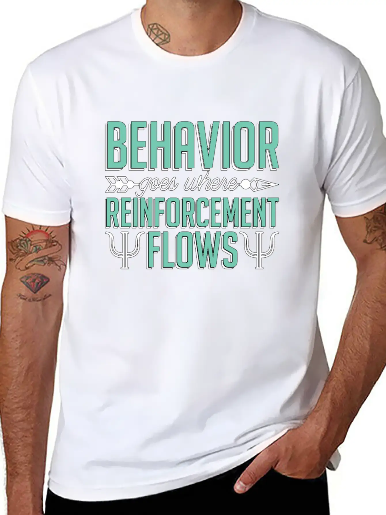 School Psych Behavior Goes Where Psychotherapist Relaxed Everyday Tee – Lightweight And Durable Cotton