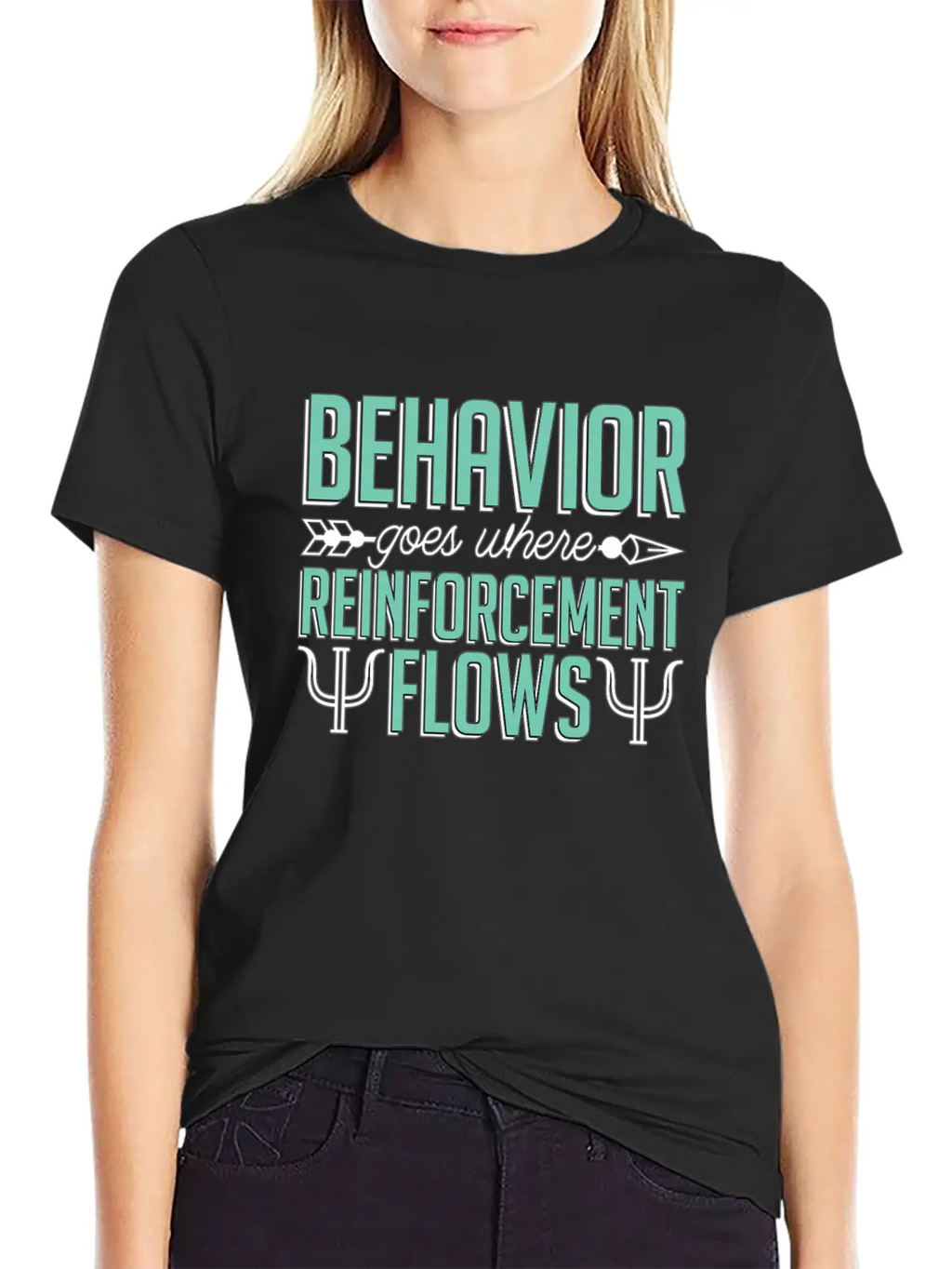 School Psych Behavior Goes Where Psychotherapist Relaxed Everyday Tee – Lightweight And Durable Cotton