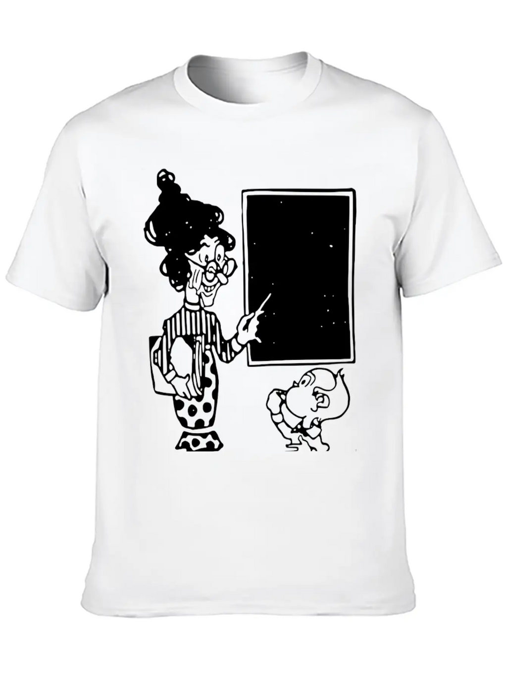 School Schule Lernen Teacher Lehrer Pencil Stift P Basic Graphic T-Shirt – Daily Comfort In Soft Cotton