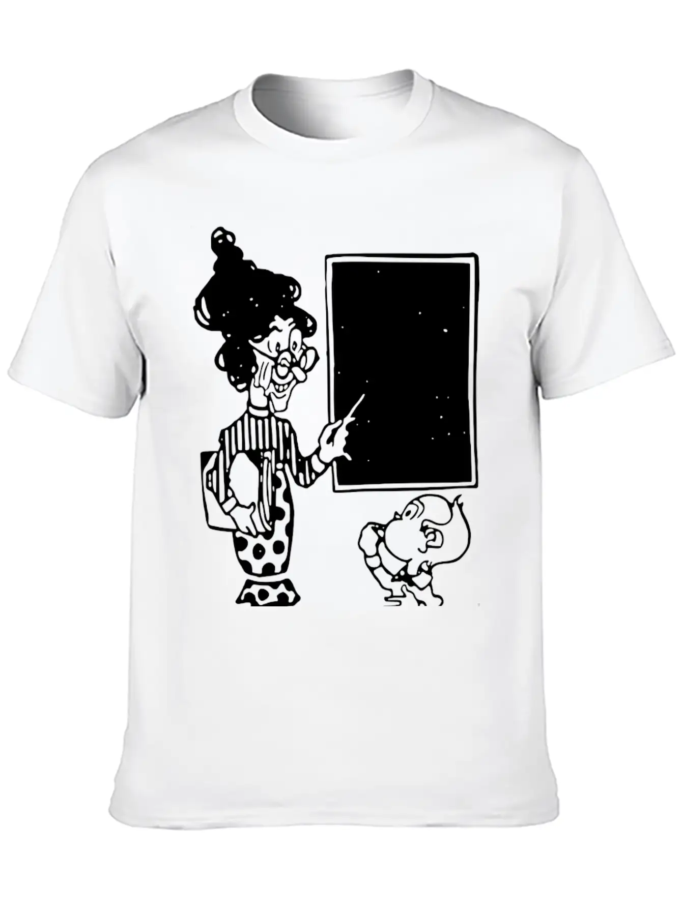School Schule Lernen Teacher Lehrer Pencil Stift P Basic Graphic T-Shirt – Daily Comfort In Soft Cotton