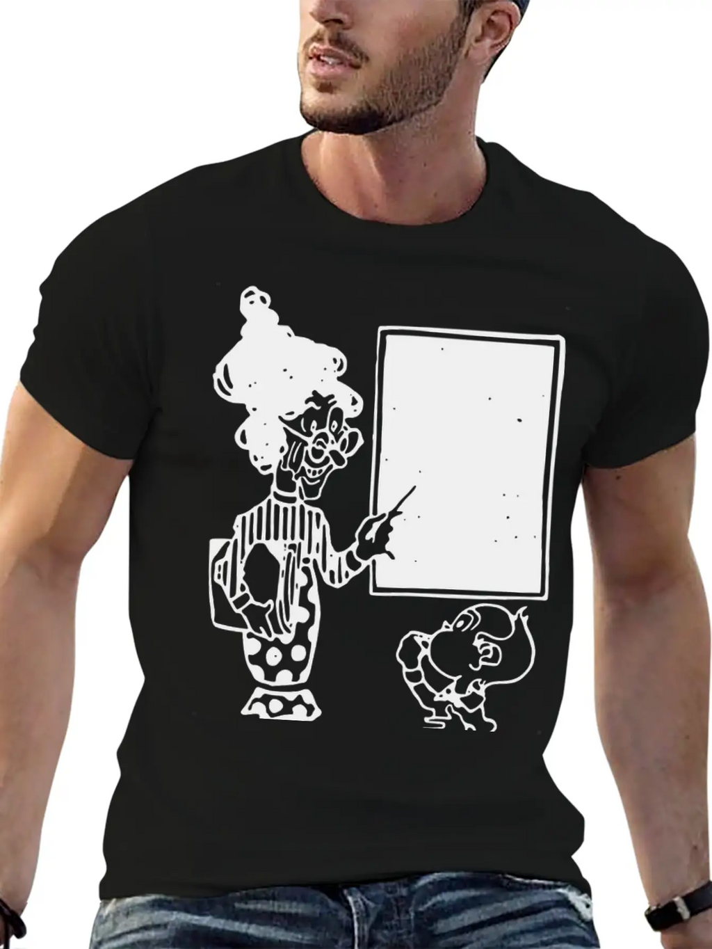 School Schule Lernen Teacher Lehrer Pencil Stift P Basic Graphic T-Shirt – Daily Comfort In Soft Cotton