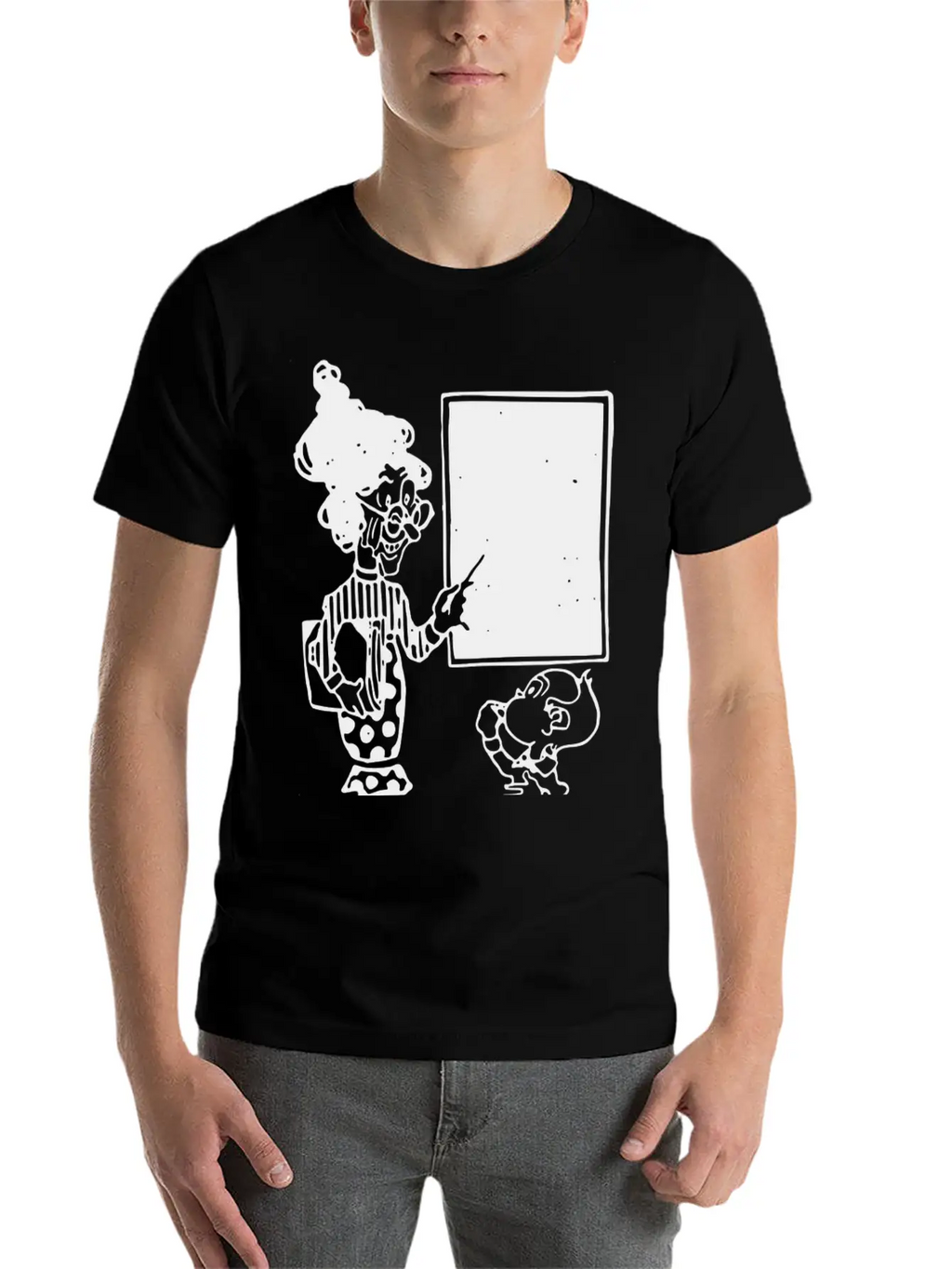School Schule Lernen Teacher Lehrer Pencil Stift P Basic Graphic T-Shirt – Daily Comfort In Soft Cotton